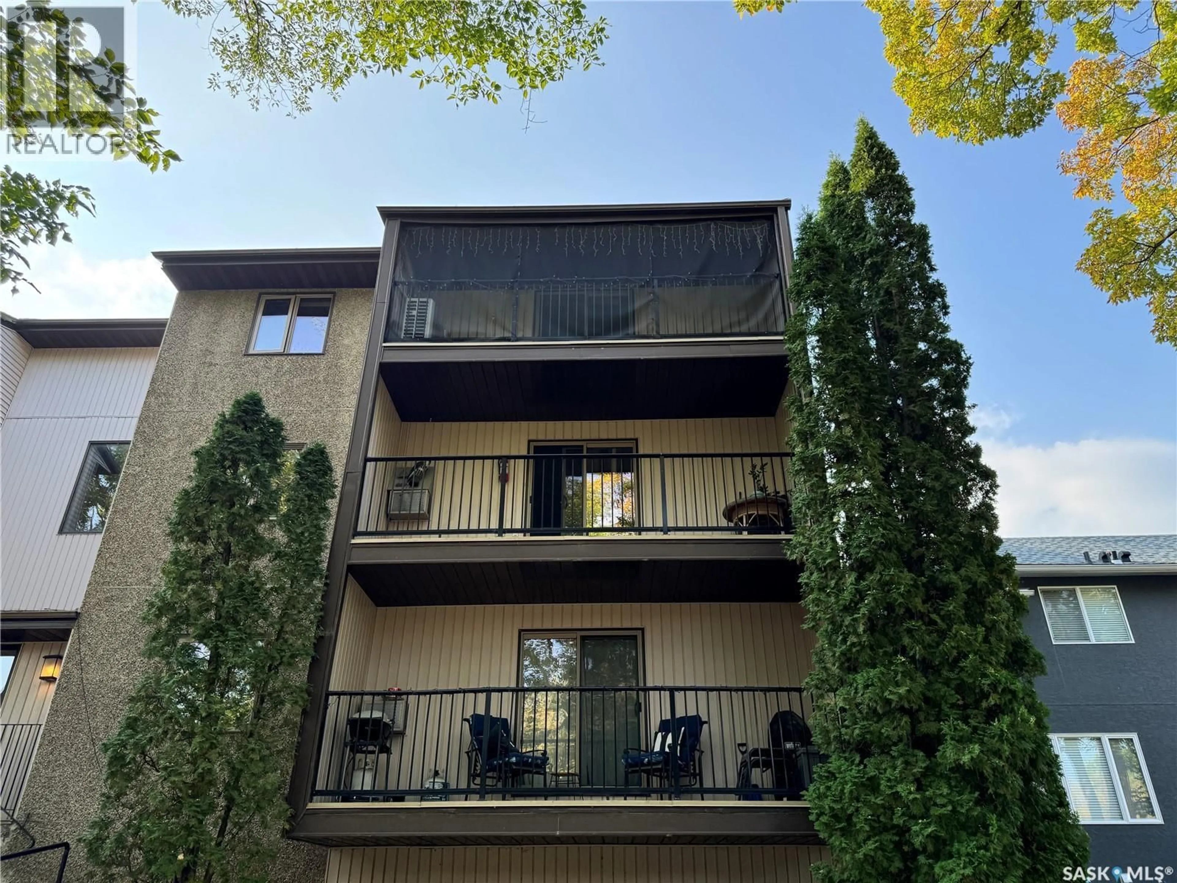 Balcony in the apartment, unknown for 301 - 1008 TEMPERANCE STREET, Saskatoon Saskatchewan S7N0N6