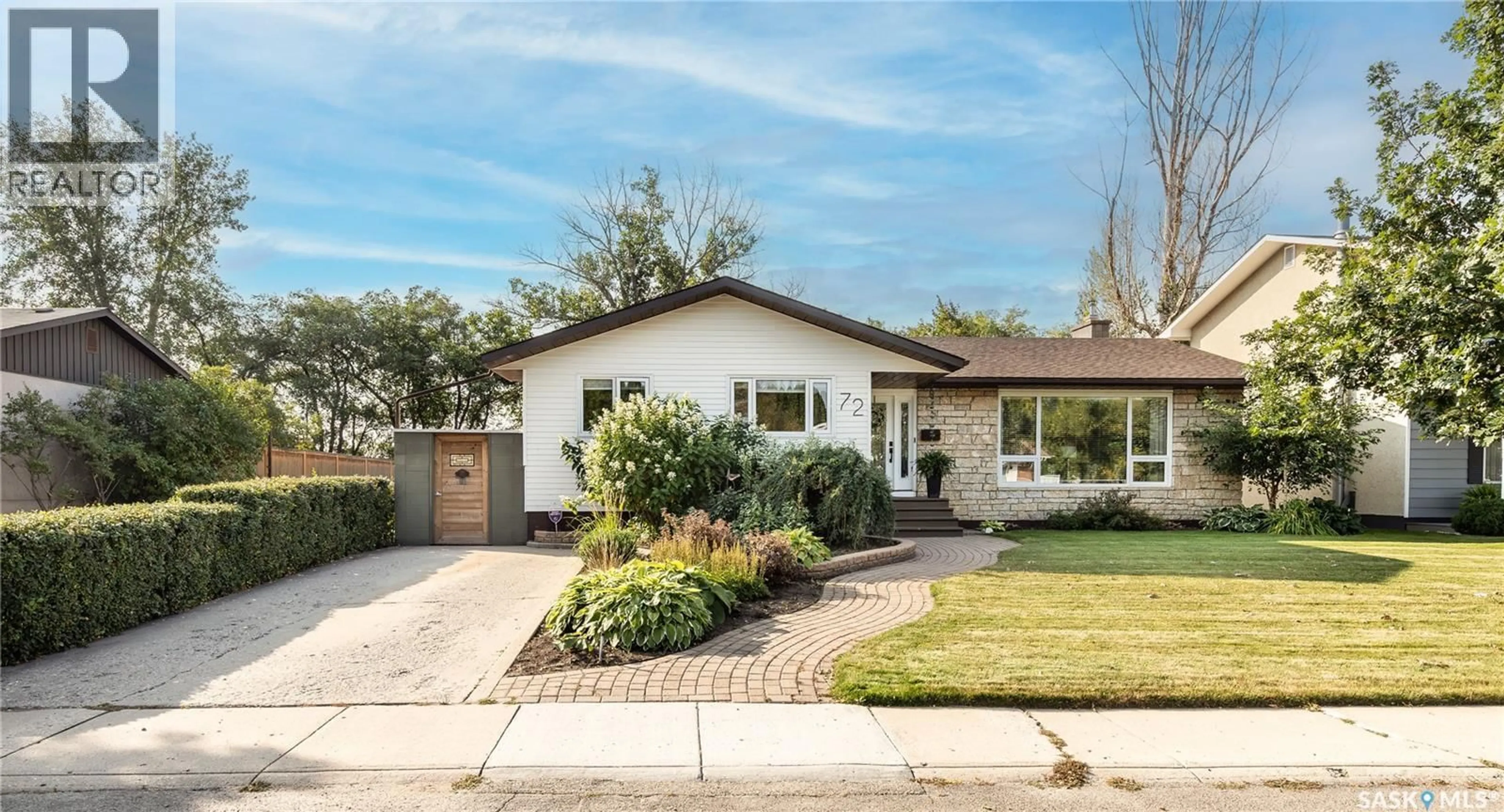 Home with brick exterior material, street for 72 DEBORAH CRESCENT, Saskatoon Saskatchewan S7J2W8