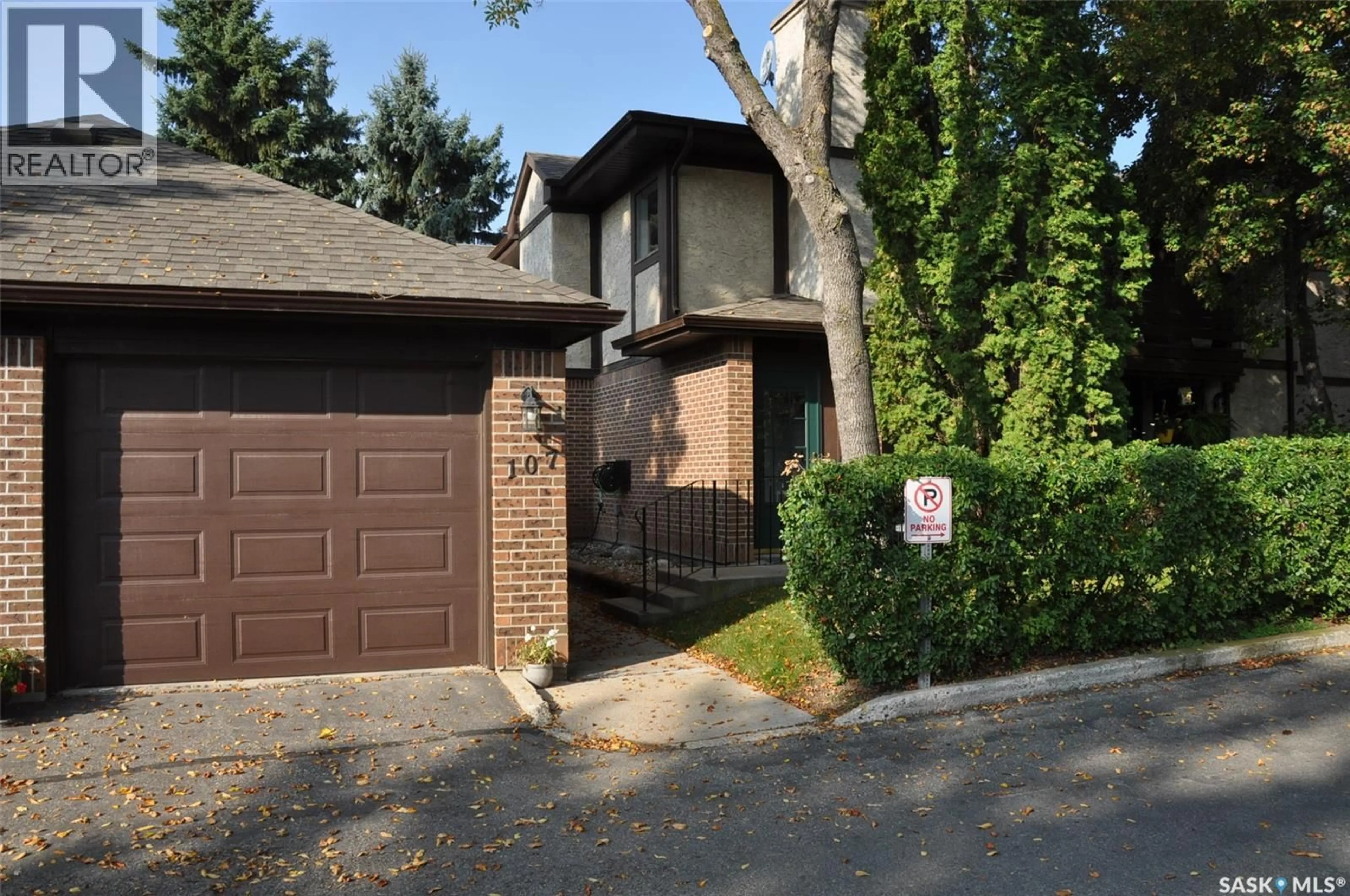 Home with brick exterior material, street for 107 - 603 LENORE DRIVE, Saskatoon Saskatchewan S7K6S1