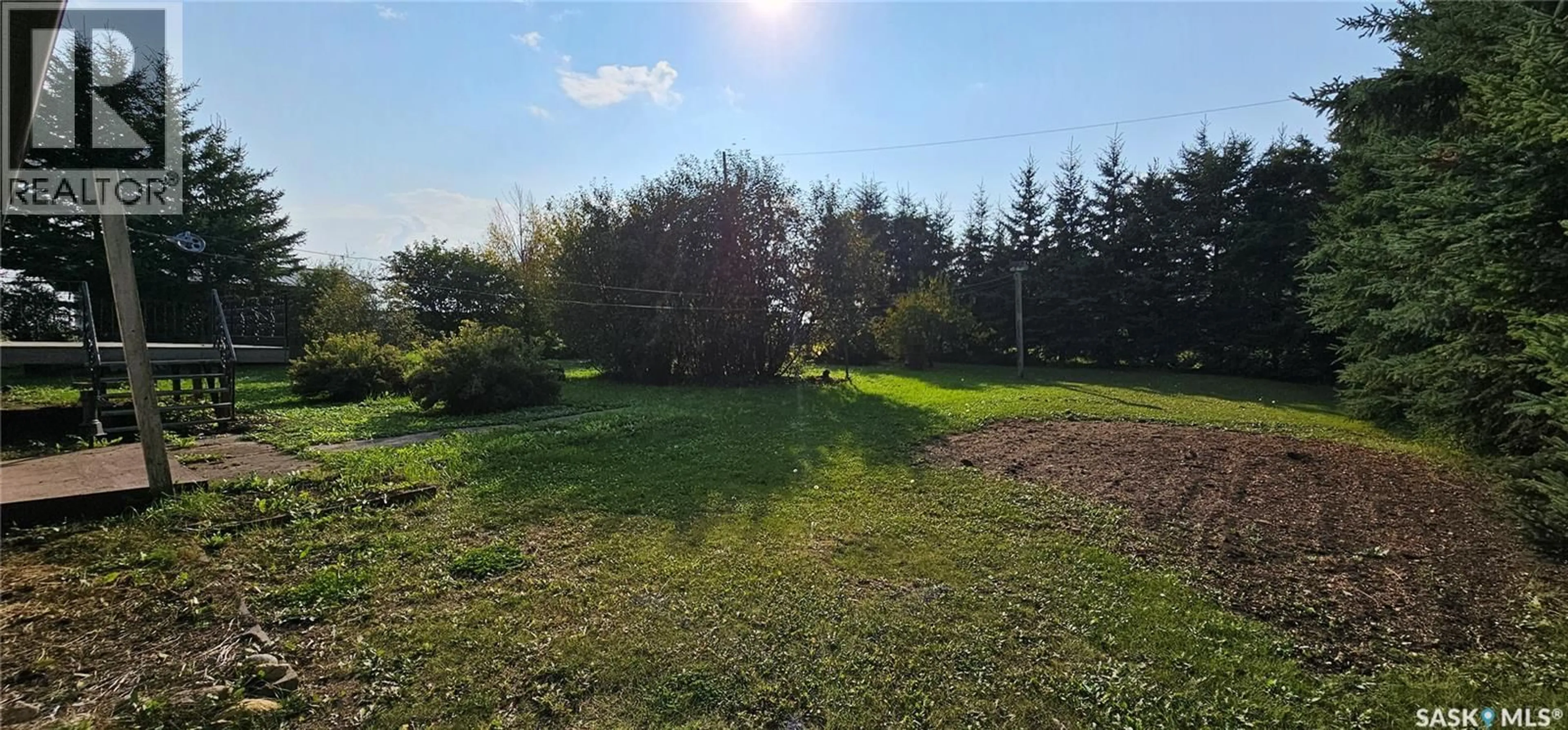 A pic from outside/outdoor area/front of a property/back of a property/a pic from drone, forest/trees view for 28 KENNEDY STREET, Mistatim Saskatchewan S0E1B0
