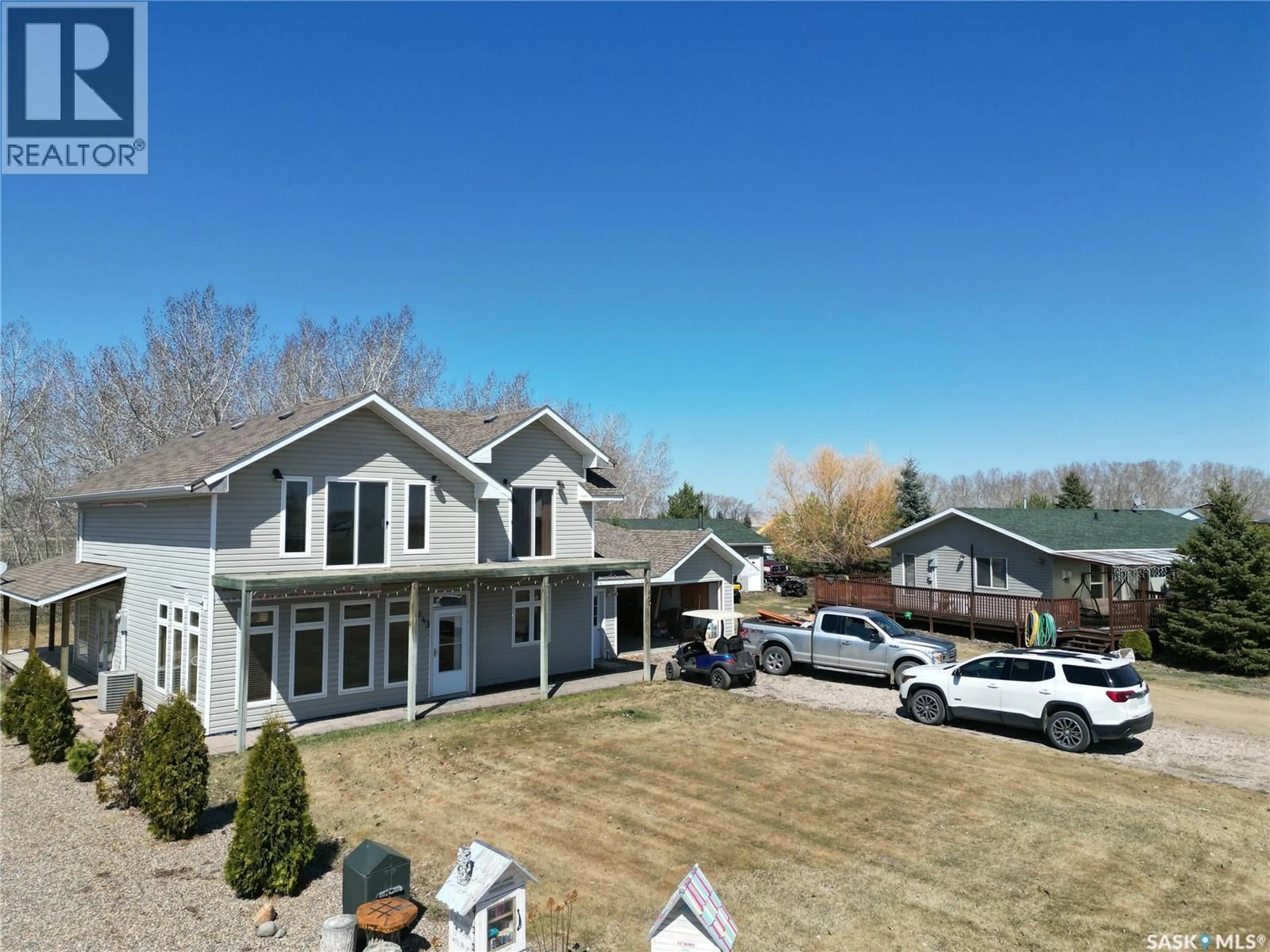 A pic from outside/outdoor area/front of a property/back of a property/a pic from drone, unknown for 243 RUBY DRIVE, Coteau Rm No. 255 Saskatchewan S0L0G0
