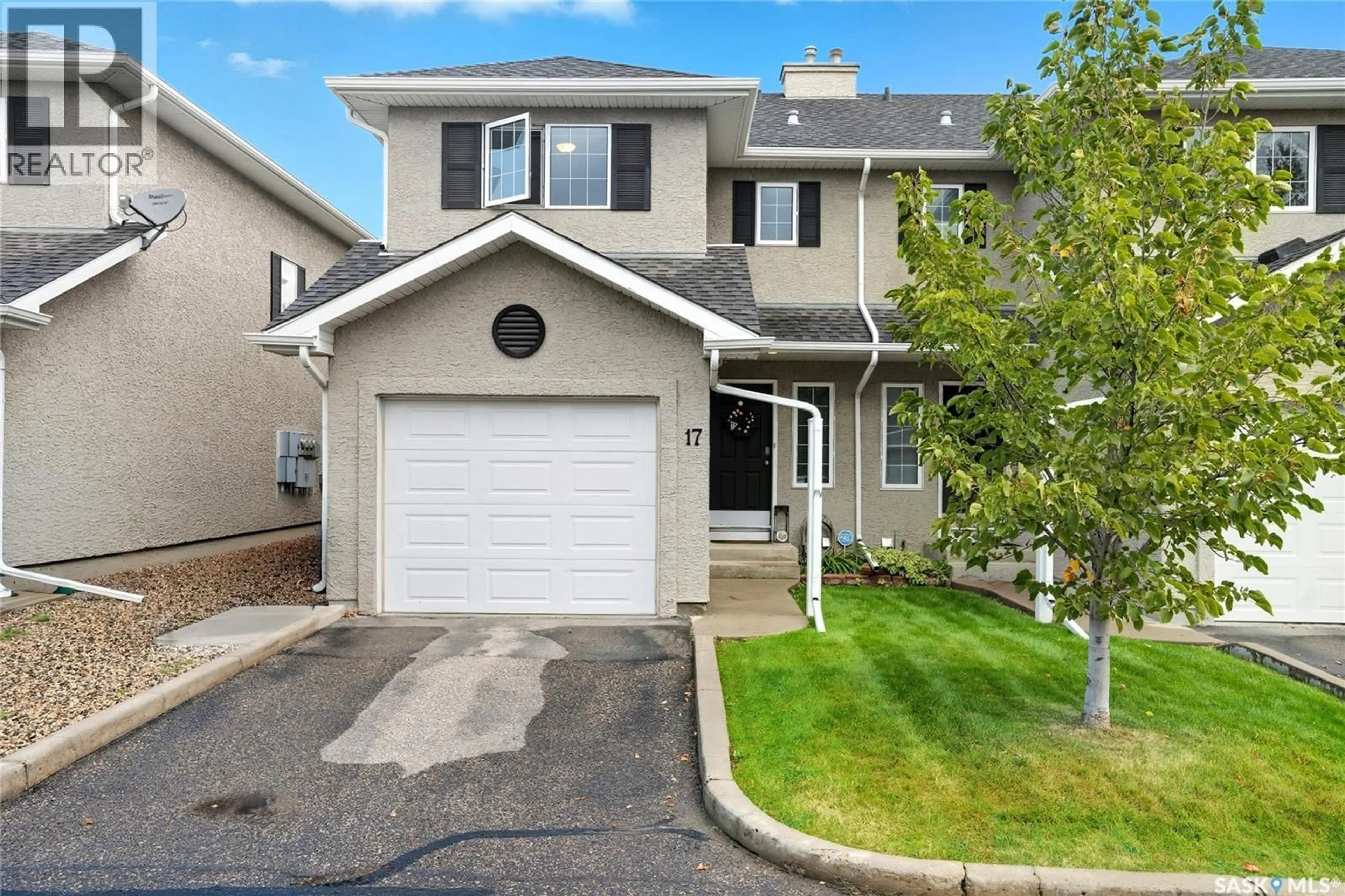 Home with vinyl exterior material, street for 103 - 17 BANYAN CRESCENT, Saskatoon Saskatchewan S7V1G2
