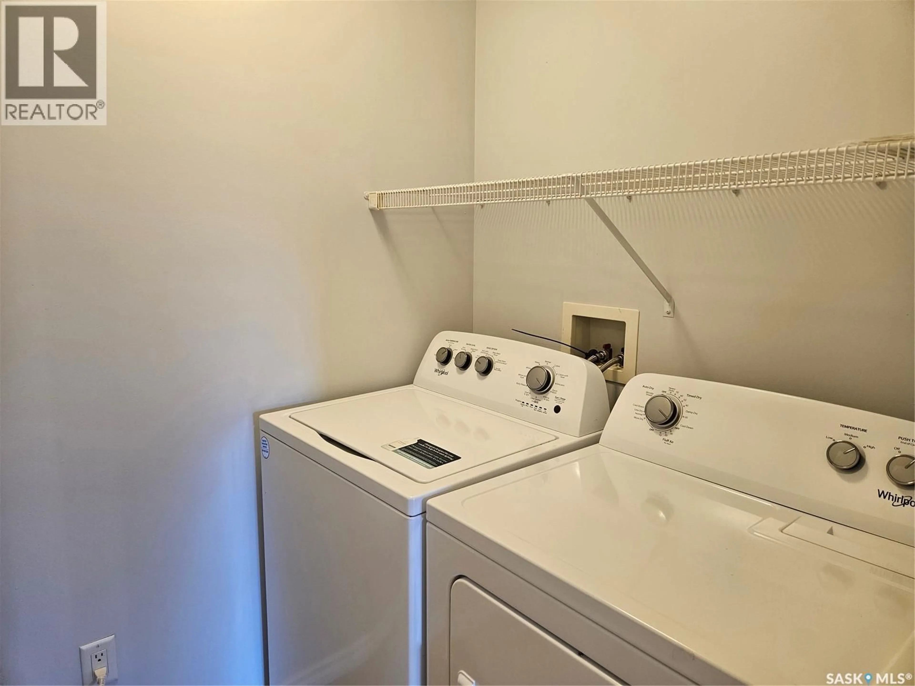 Laundry room for 302 - 3946 ROBINSON STREET, Regina Saskatchewan S4S3C8