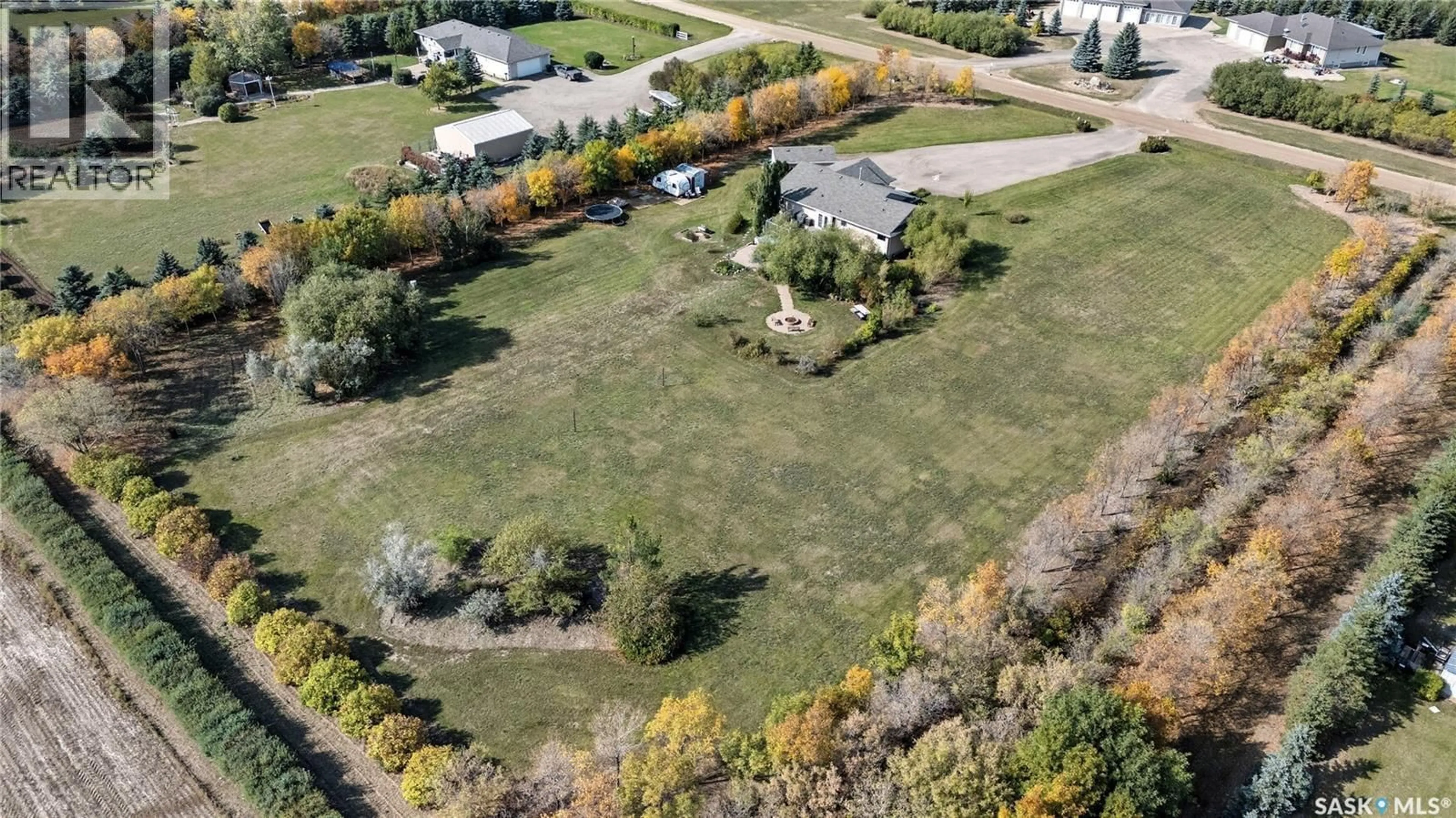 A pic from outside/outdoor area/front of a property/back of a property/a pic from drone, street for 35 DAWN ROAD, Moose Jaw Rm No. 161 Saskatchewan S6K1C1