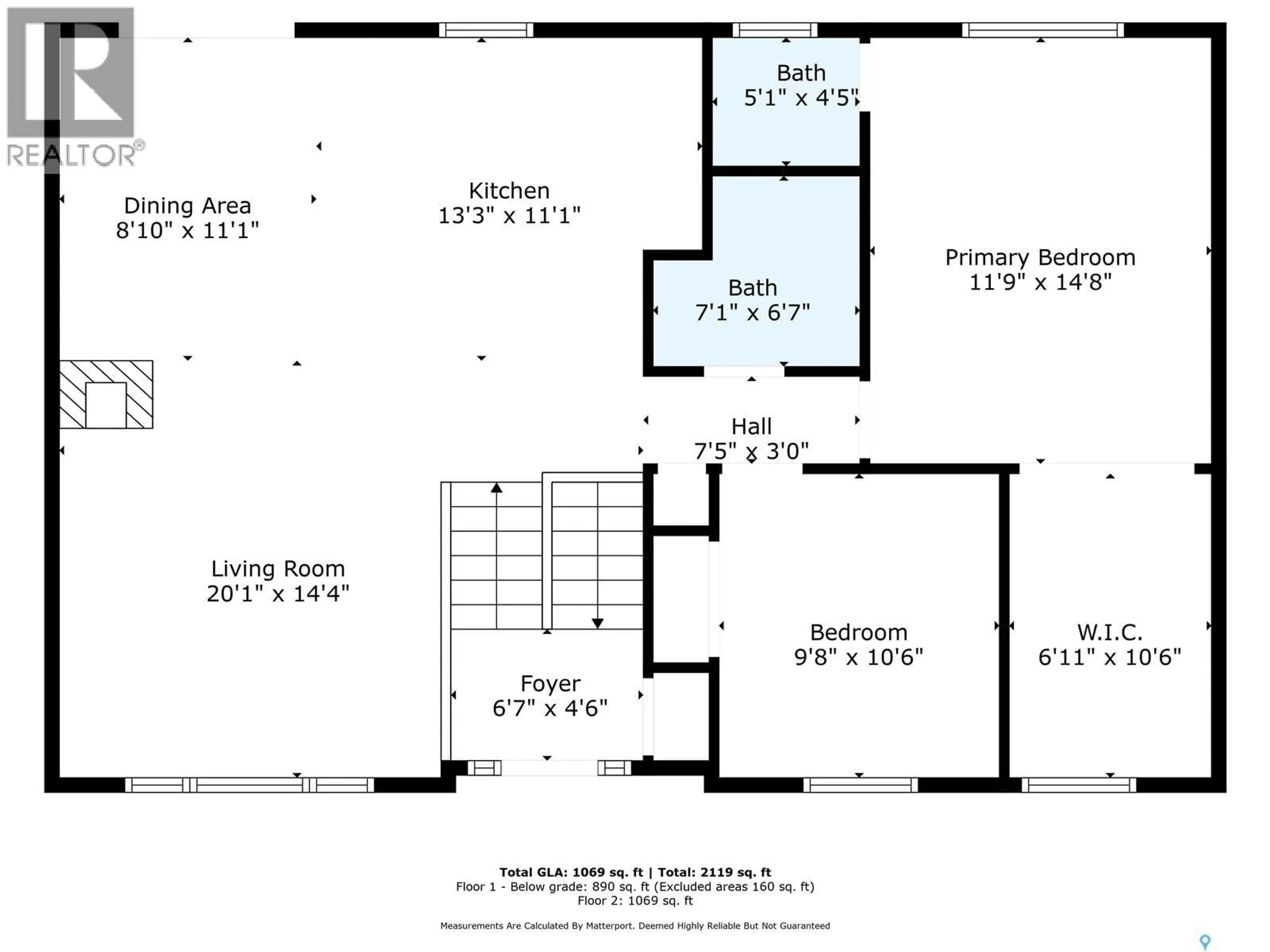 Floor plan for 43 WOODSWORTH CRESCENT, Regina Saskatchewan S4T7A9