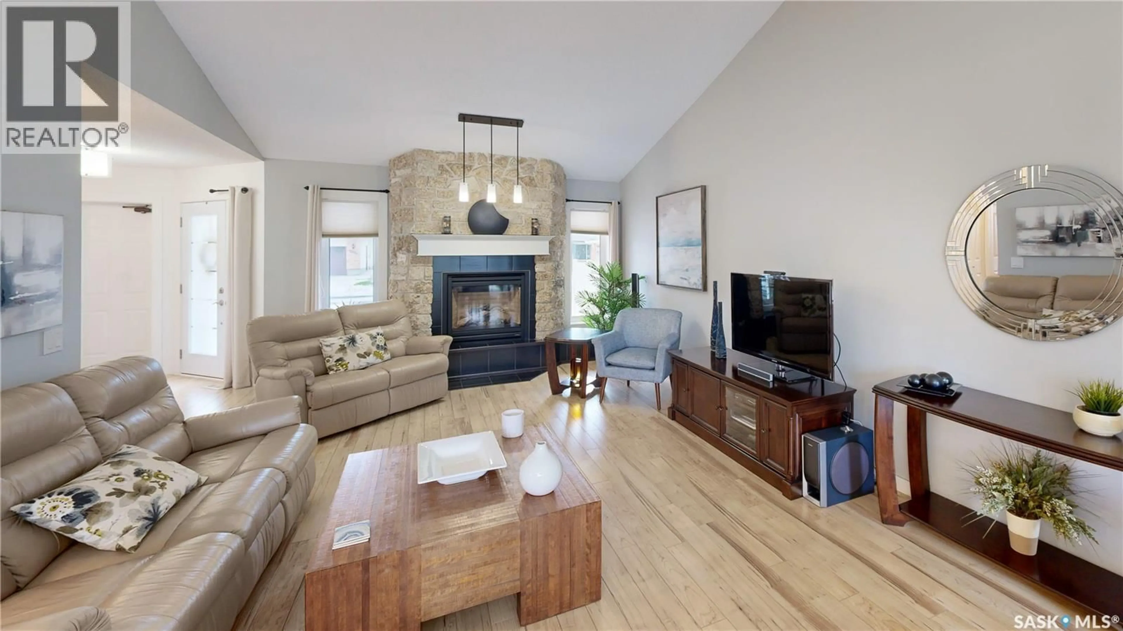 Living room with furniture, unknown for 2842 AUDETTE BAY E, Regina Saskatchewan S4V1X1