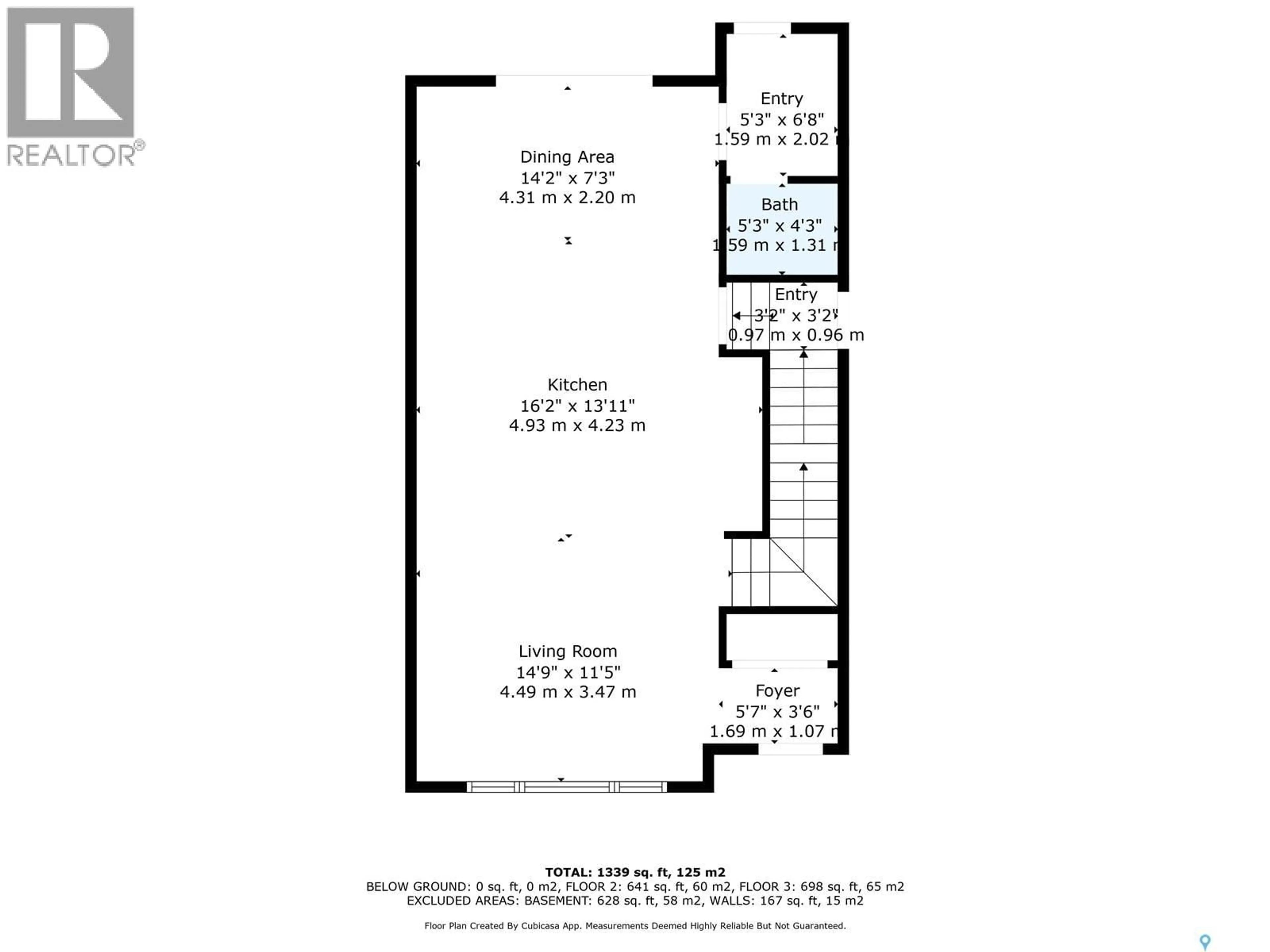 Floor plan for 656 FEHEREGYHAZI BOULEVARD, Saskatoon Saskatchewan S7W1C4