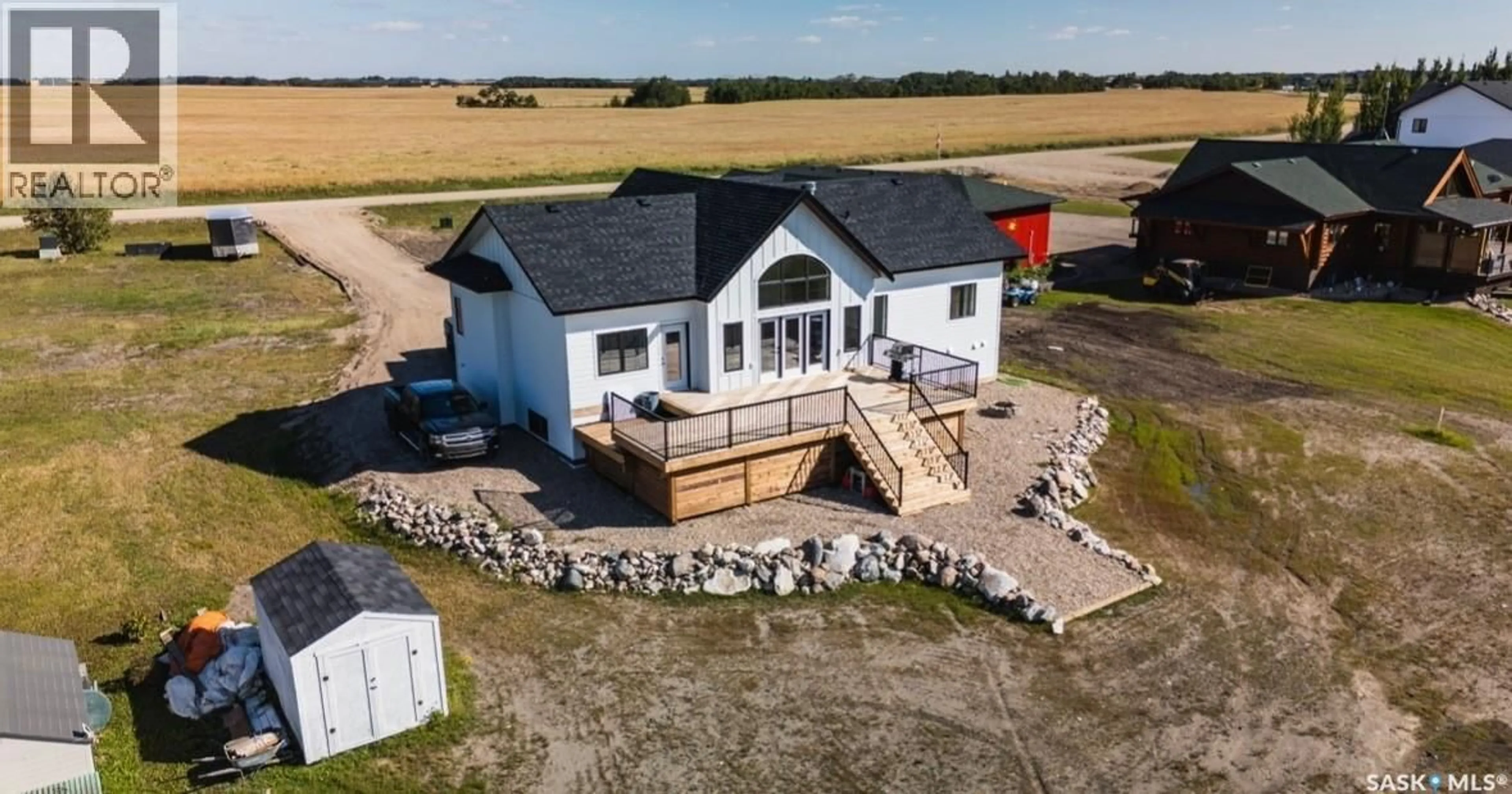 A pic from outside/outdoor area/front of a property/back of a property/a pic from drone, building for 45 PAPE DRIVE, Humboldt Rm No. 370 Saskatchewan S0K2A0