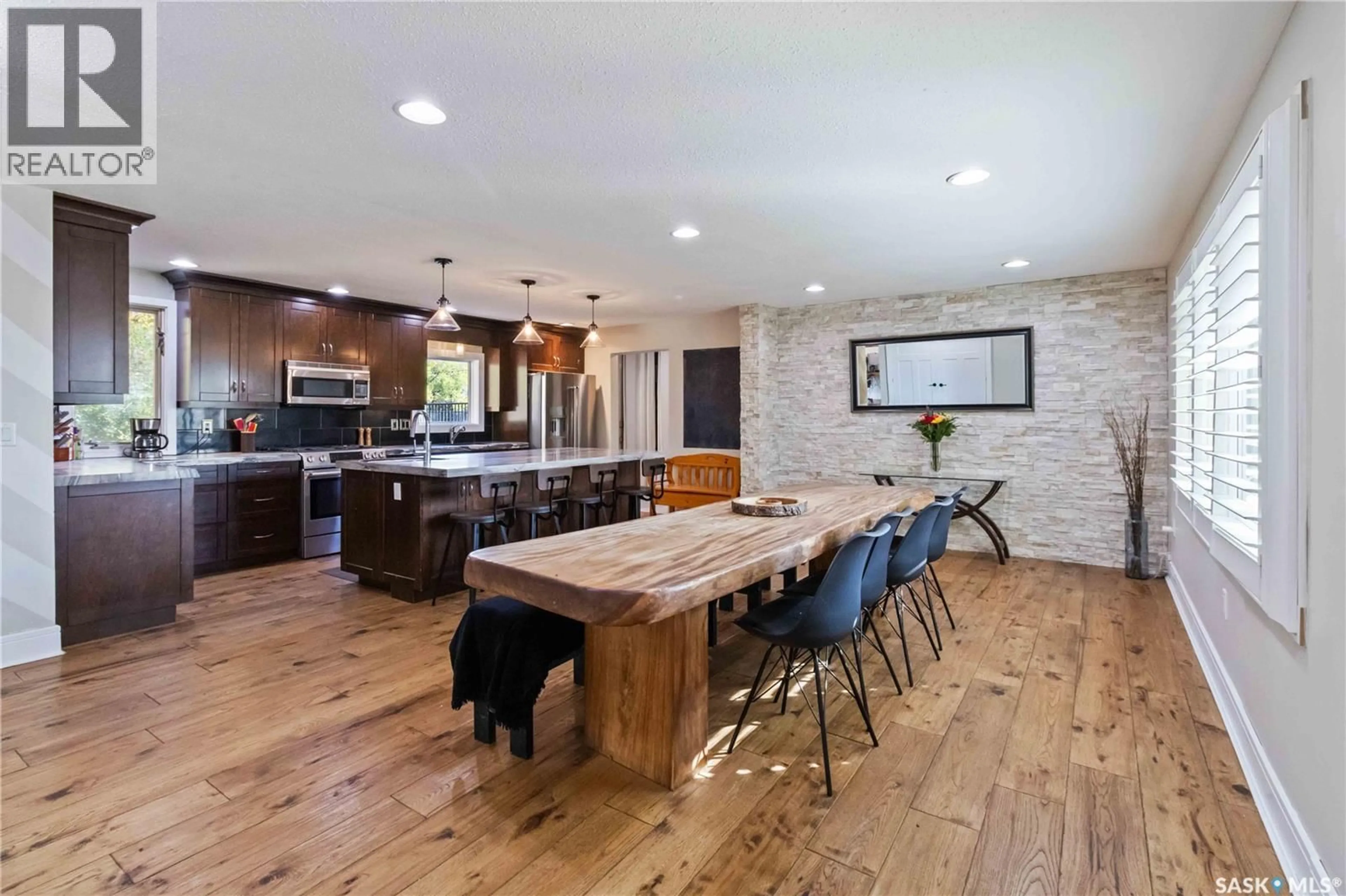 Open concept kitchen, unknown for OSLER ACREAGE, Osler Saskatchewan S0K3A0