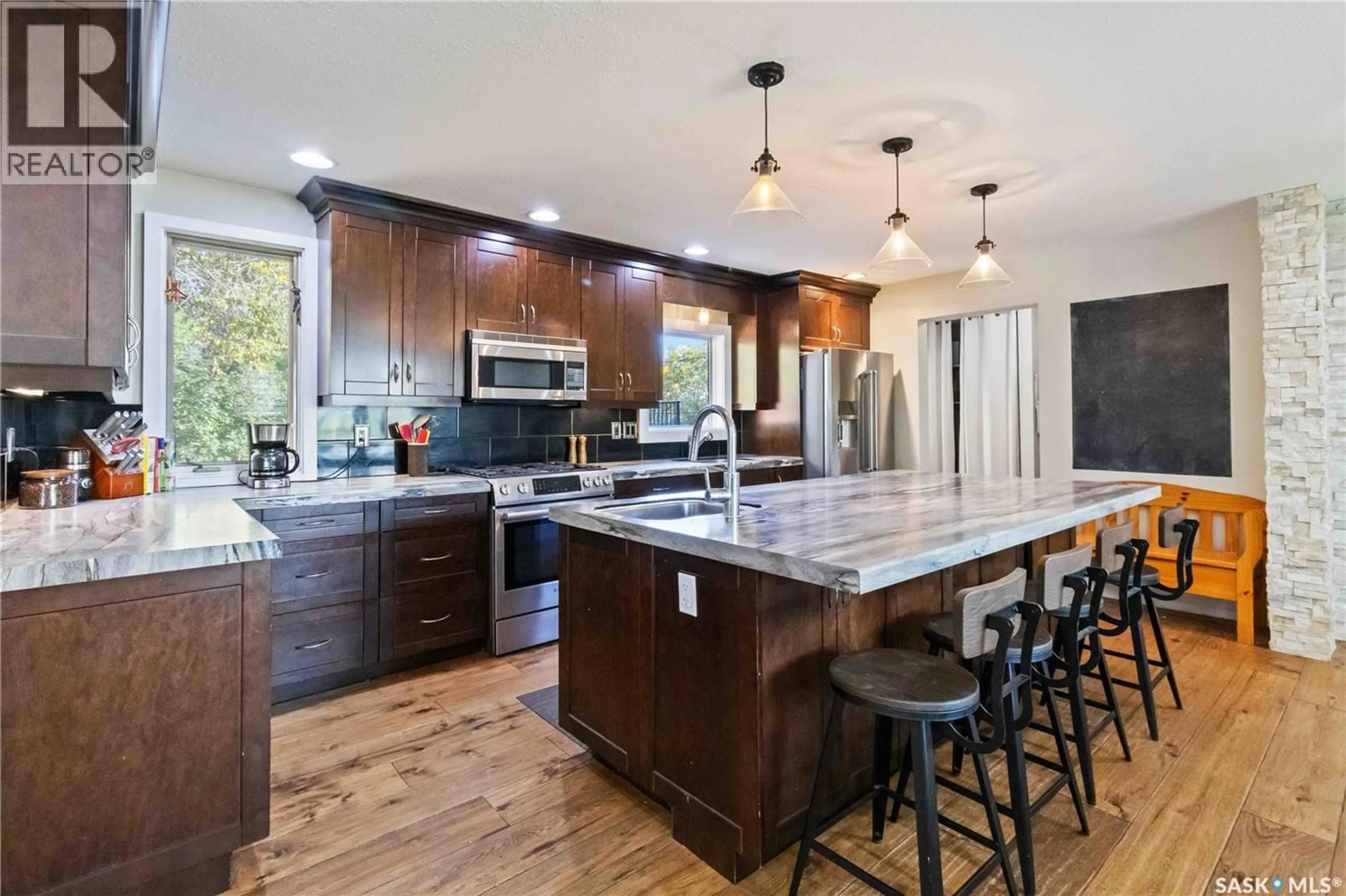 Open concept kitchen, unknown for OSLER ACREAGE, Osler Saskatchewan S0K3A0