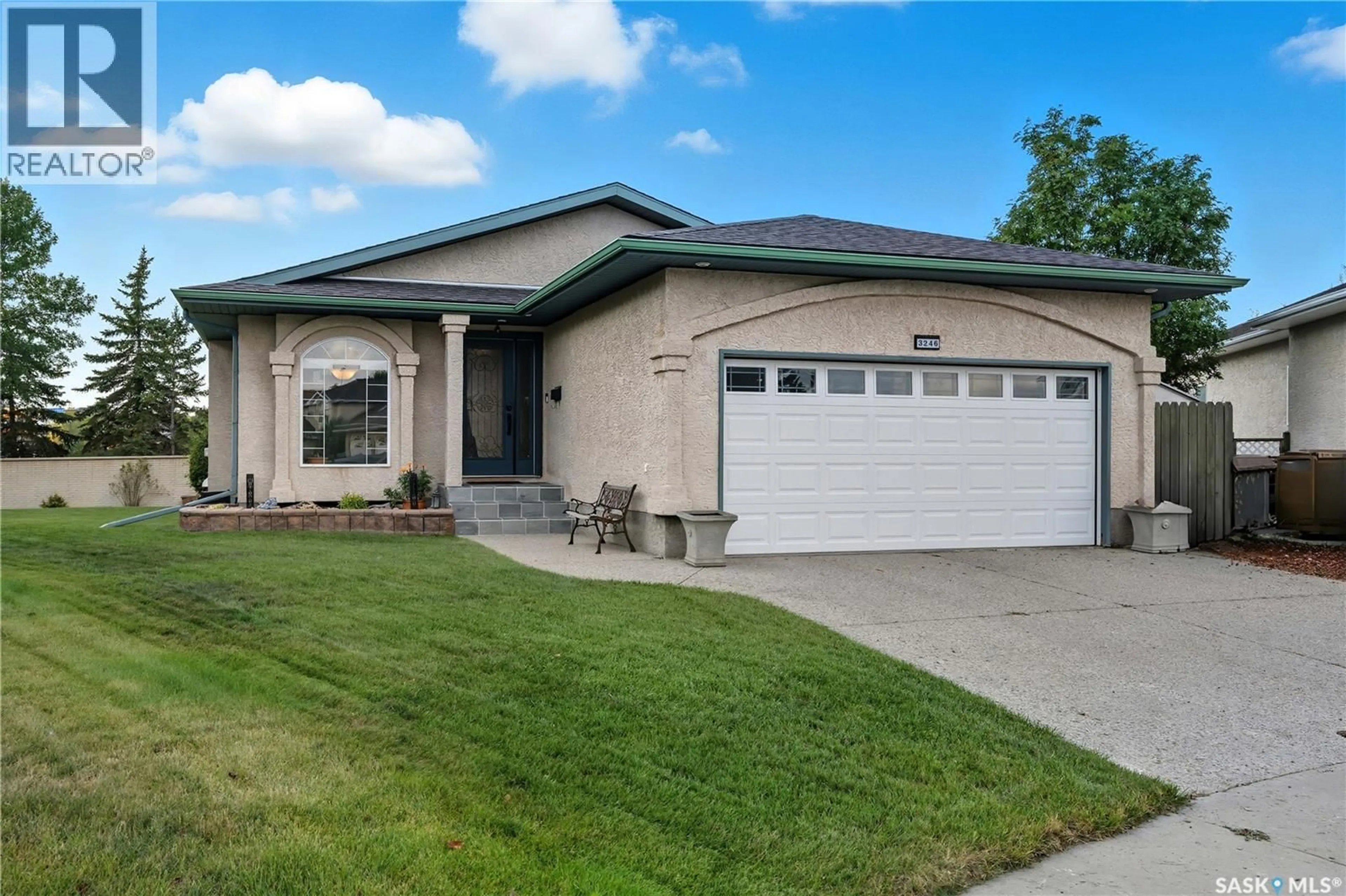 Home with brick exterior material, street for E - 3246 PEYSON BAY, Regina Saskatchewan S4V2W8