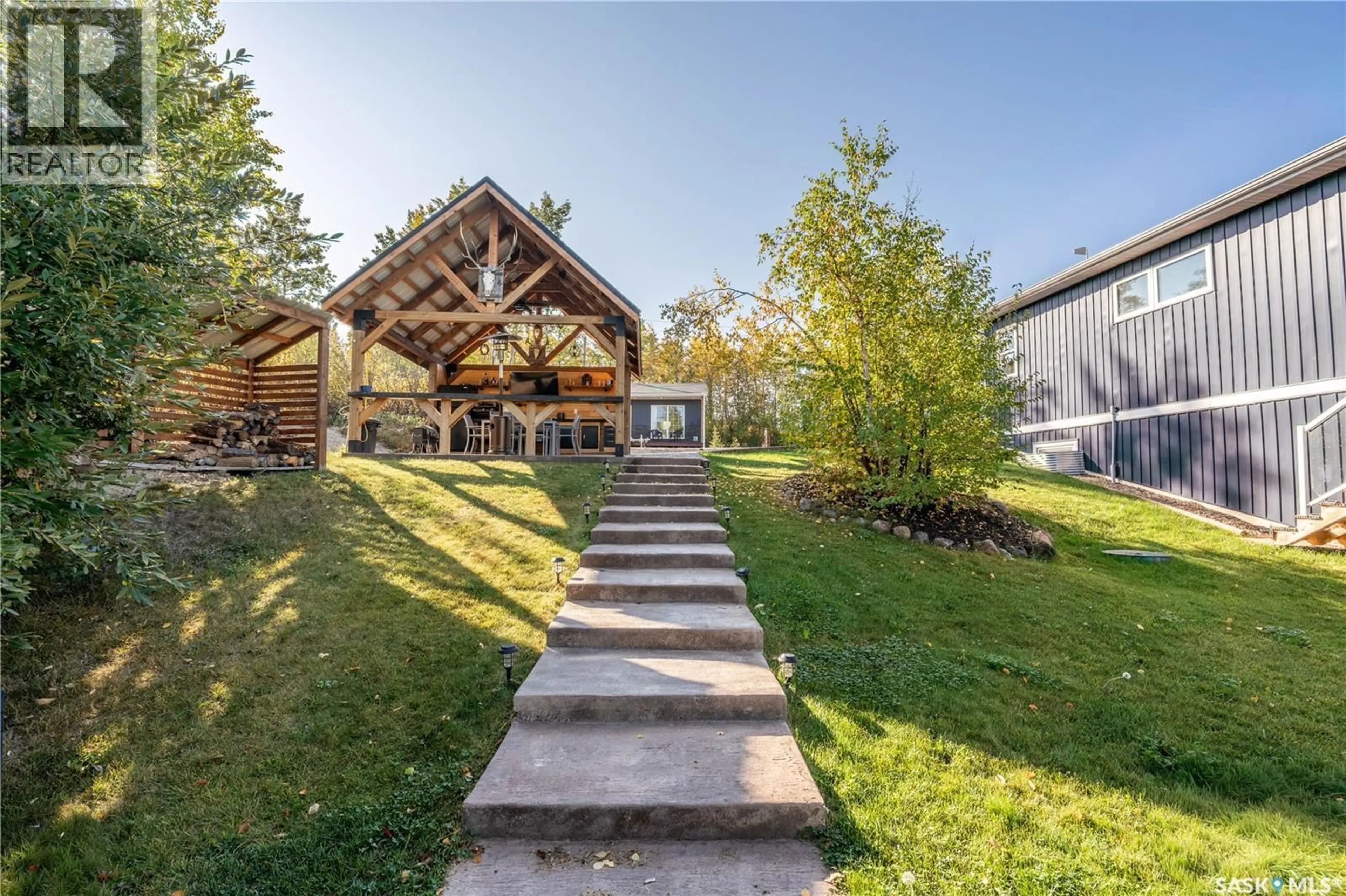 Patio, mountain view for 24 LAKESHORE DRIVE, Loon Lake Rm No. 561 Saskatchewan S0M1L0