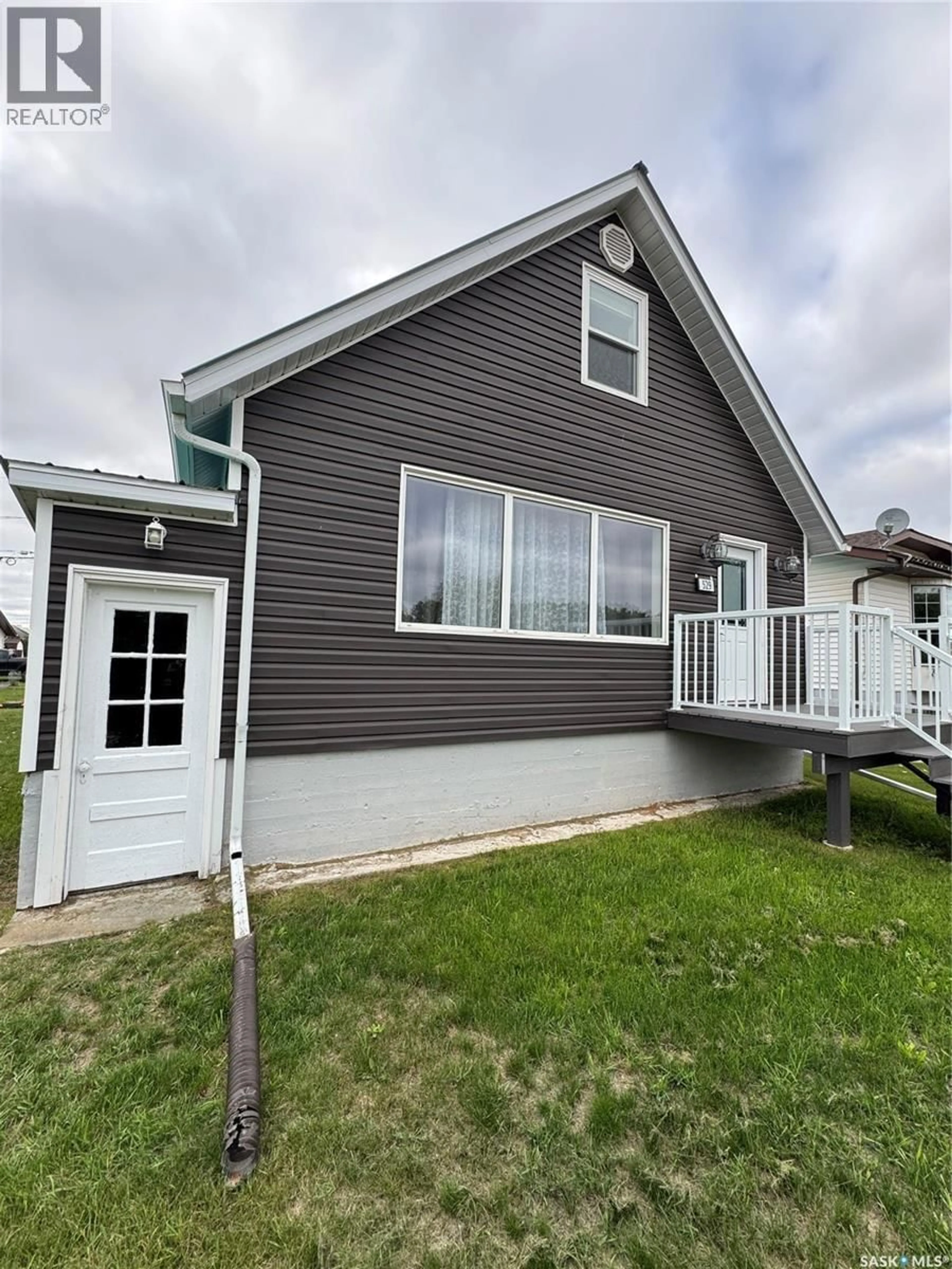 Home with vinyl exterior material, street for 529 ALBERT STREET, Hudson Bay Saskatchewan S0E0Y0