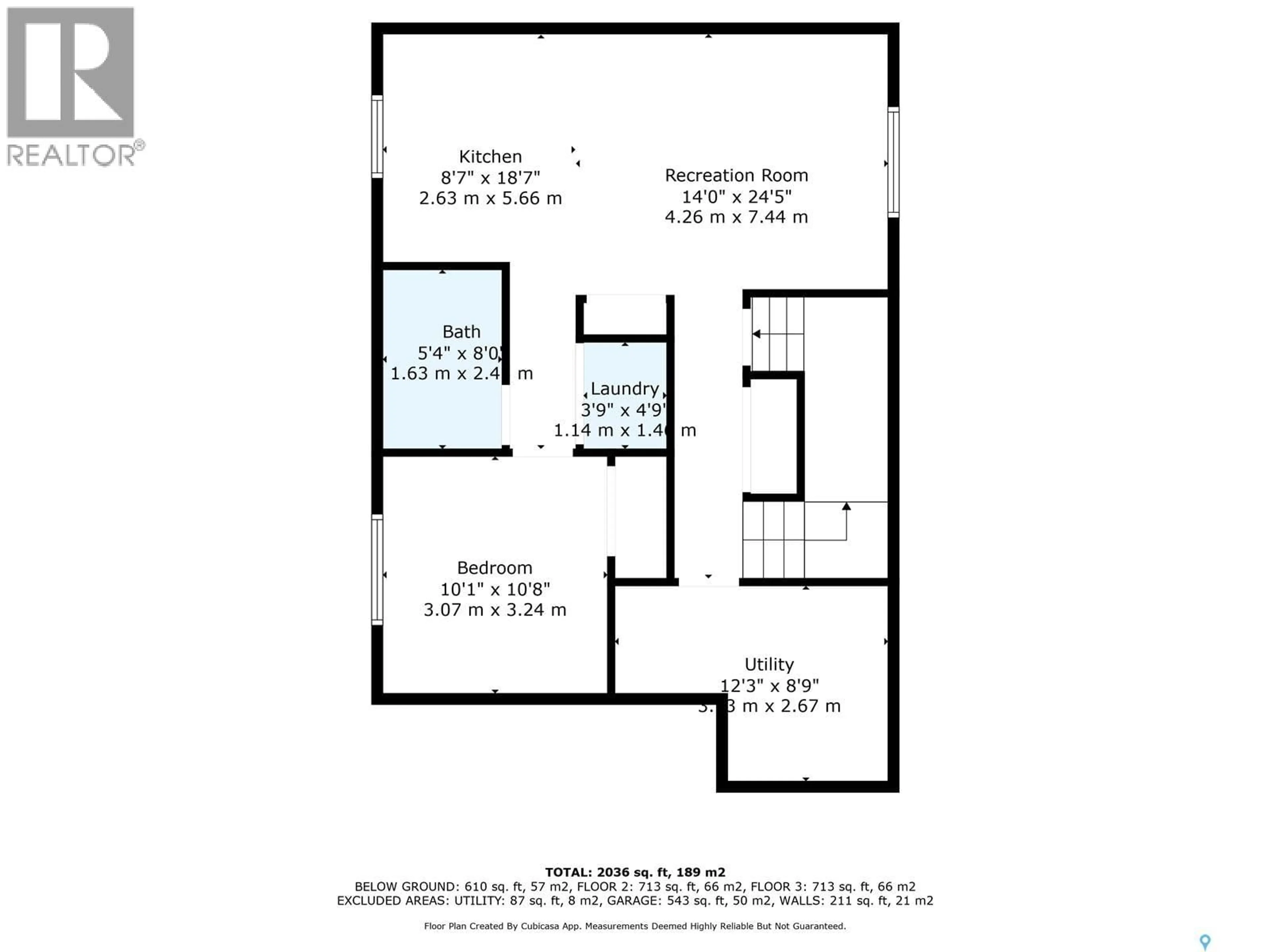 Floor plan for 350 HASSARD CLOSE, Saskatoon Saskatchewan S7L4Y7