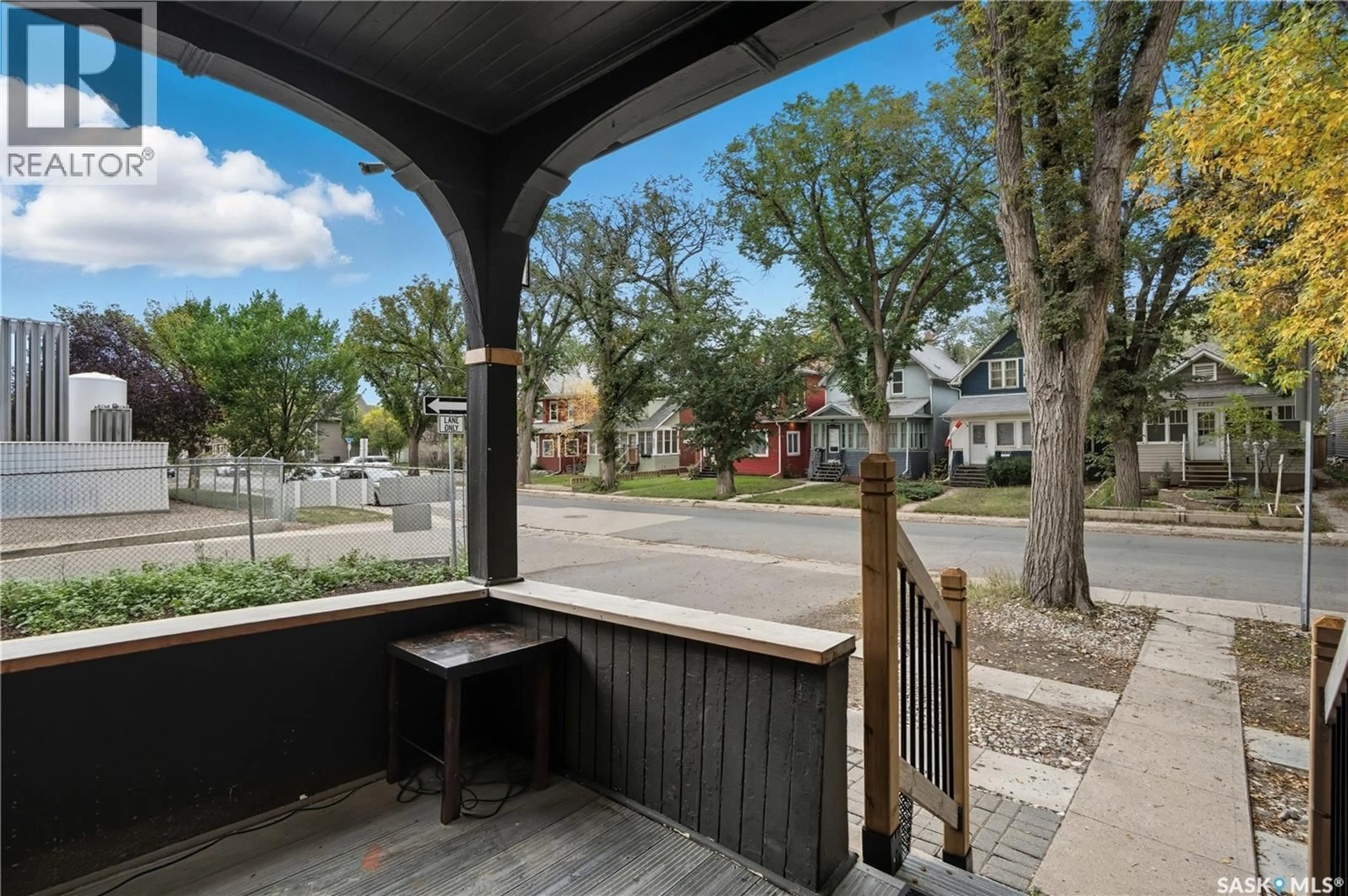 Patio, street for 2224 TORONTO STREET, Regina Saskatchewan S4P1N5