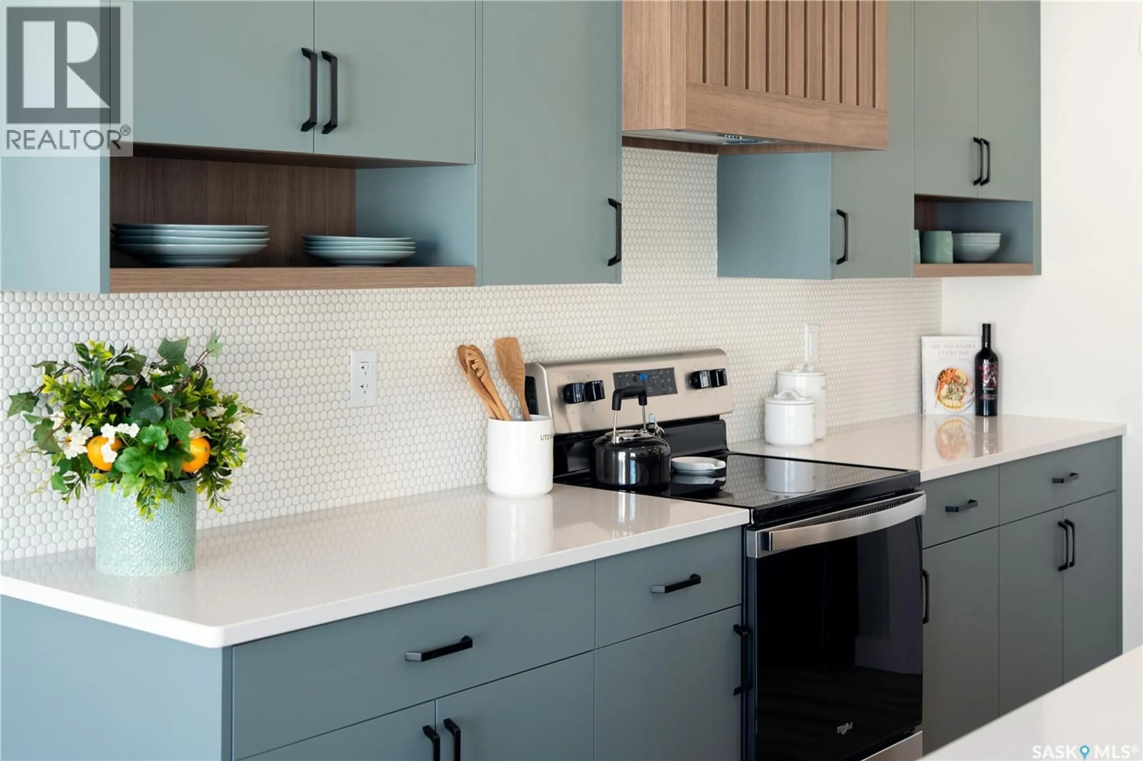 Open concept kitchen, ceramic/tile floor for 238 NAZARALI COVE, Saskatoon Saskatchewan S7M5X5