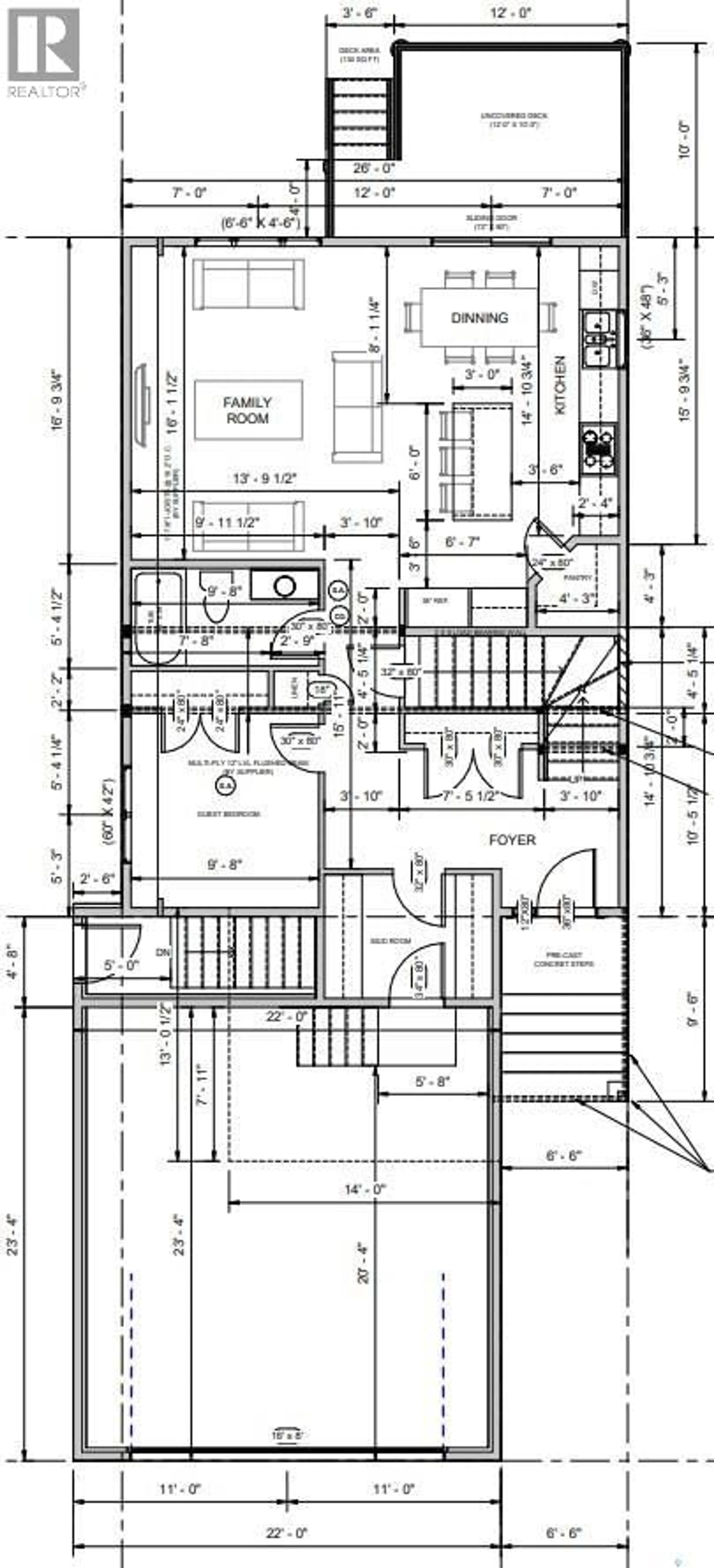 Floor plan for 339 TASKAMANWA STREET, Saskatoon Saskatchewan S7V1X3
