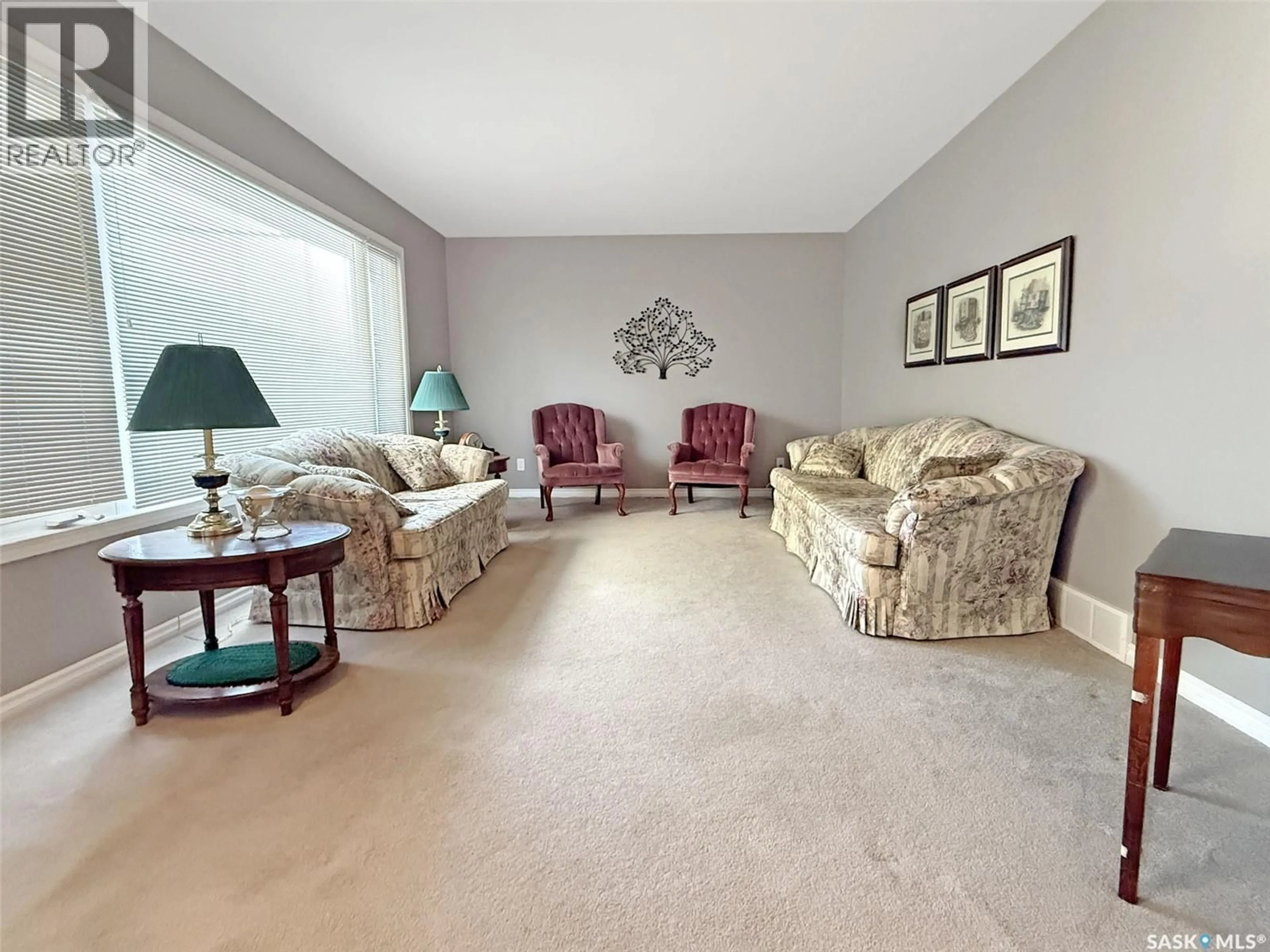 Living room with furniture, unknown for 204 BROWNLEE STREET, Herbert Saskatchewan S0H2A0