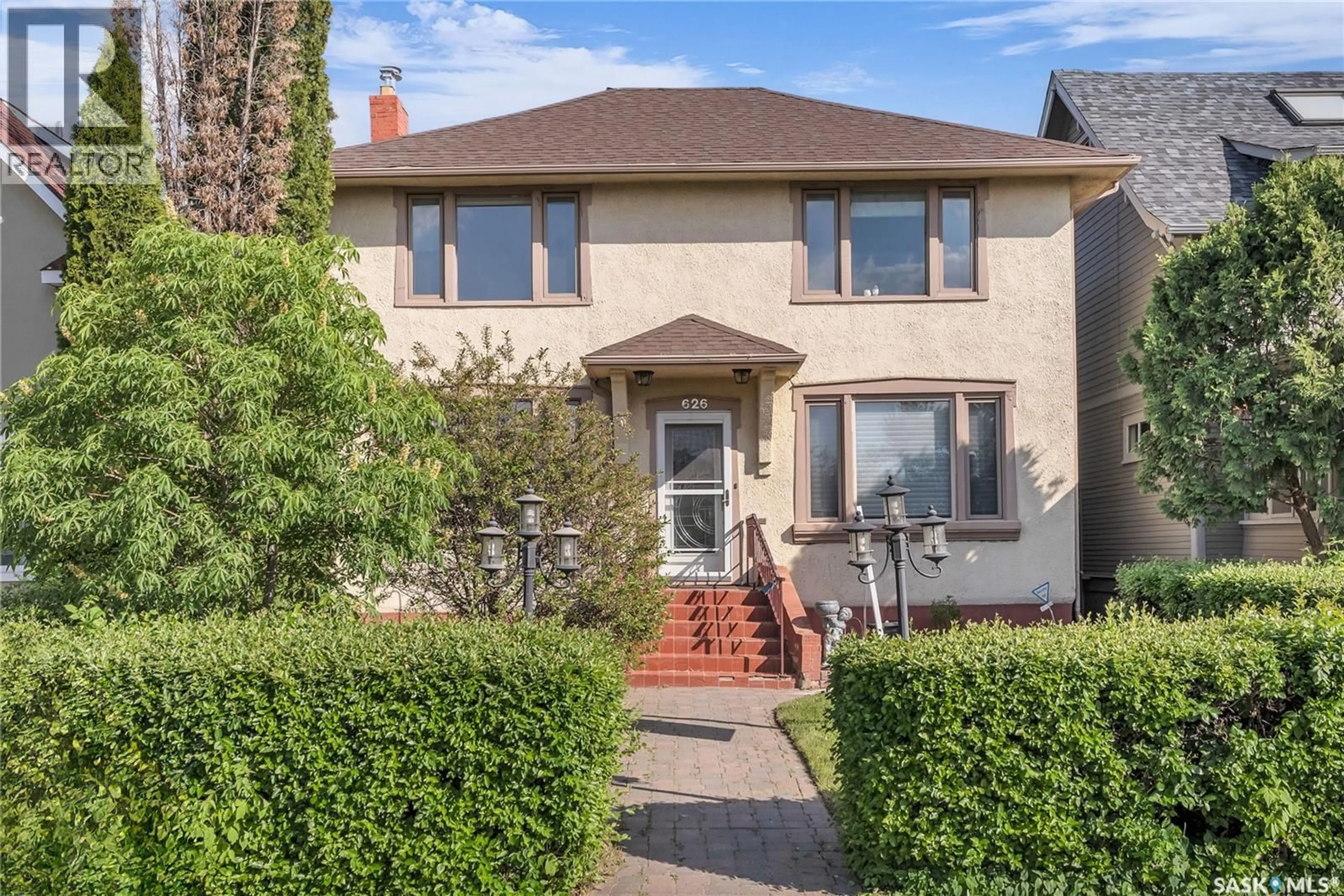 Home with brick exterior material, street for 626 SASKATCHEWAN CRESCENT, Saskatoon Saskatchewan S7N0K9