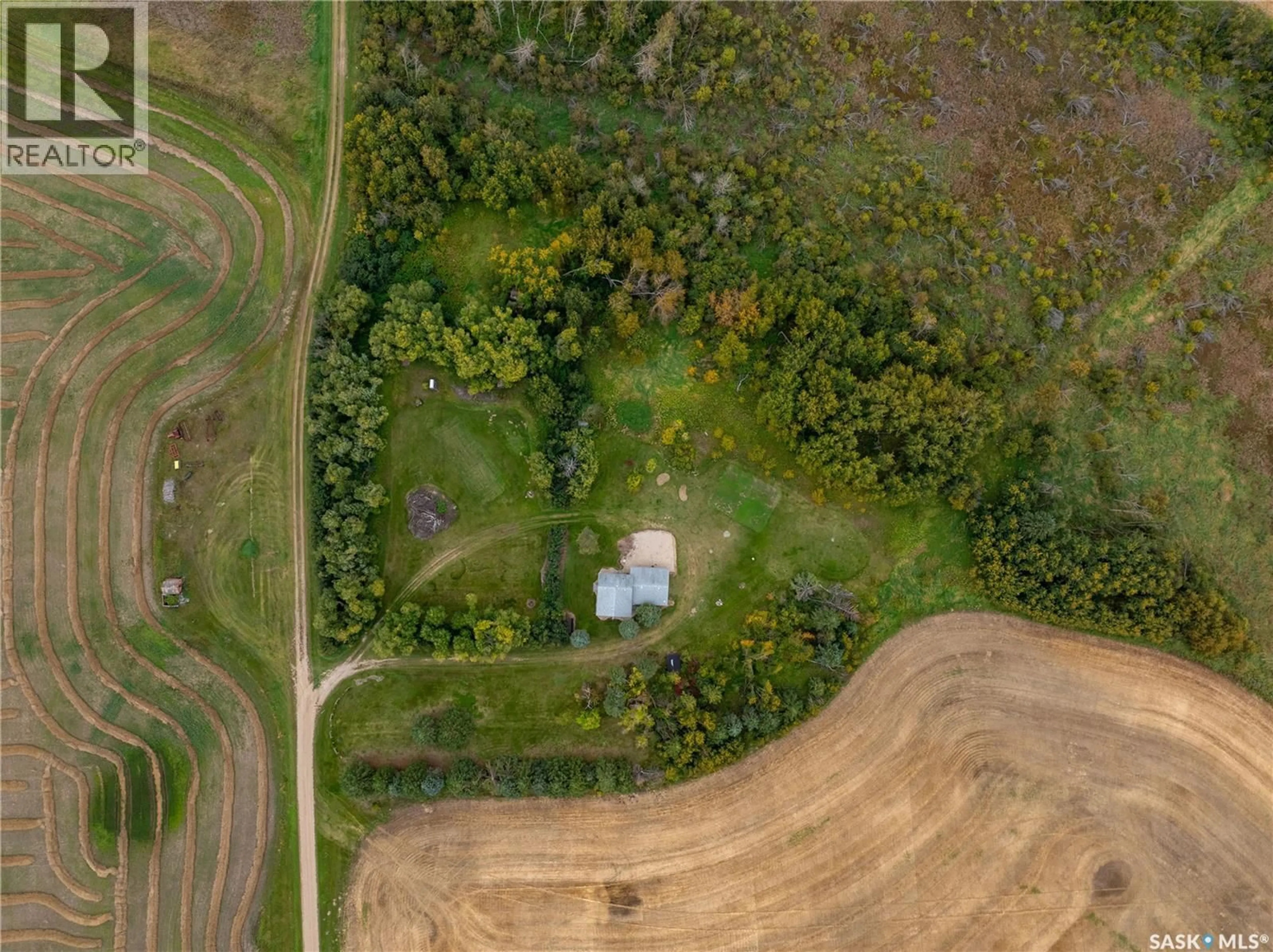 A pic from outside/outdoor area/front of a property/back of a property/a pic from drone, unknown for GRIEVE ACREAGE, Nipawin Rm No. 487 Saskatchewan S0E1E0