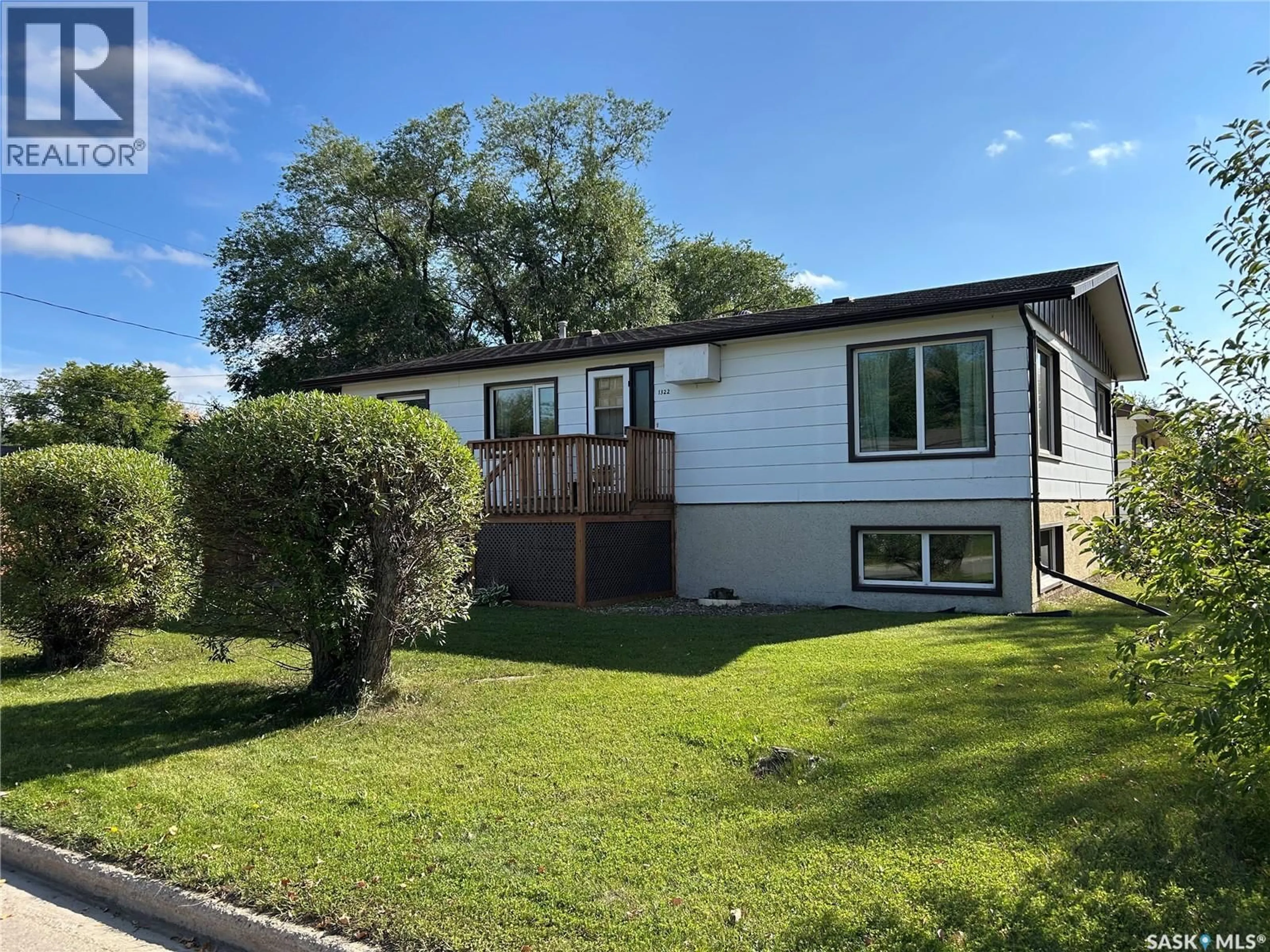 A pic from outside/outdoor area/front of a property/back of a property/a pic from drone, street for 1322 96TH STREET, Tisdale Saskatchewan S0E1T0