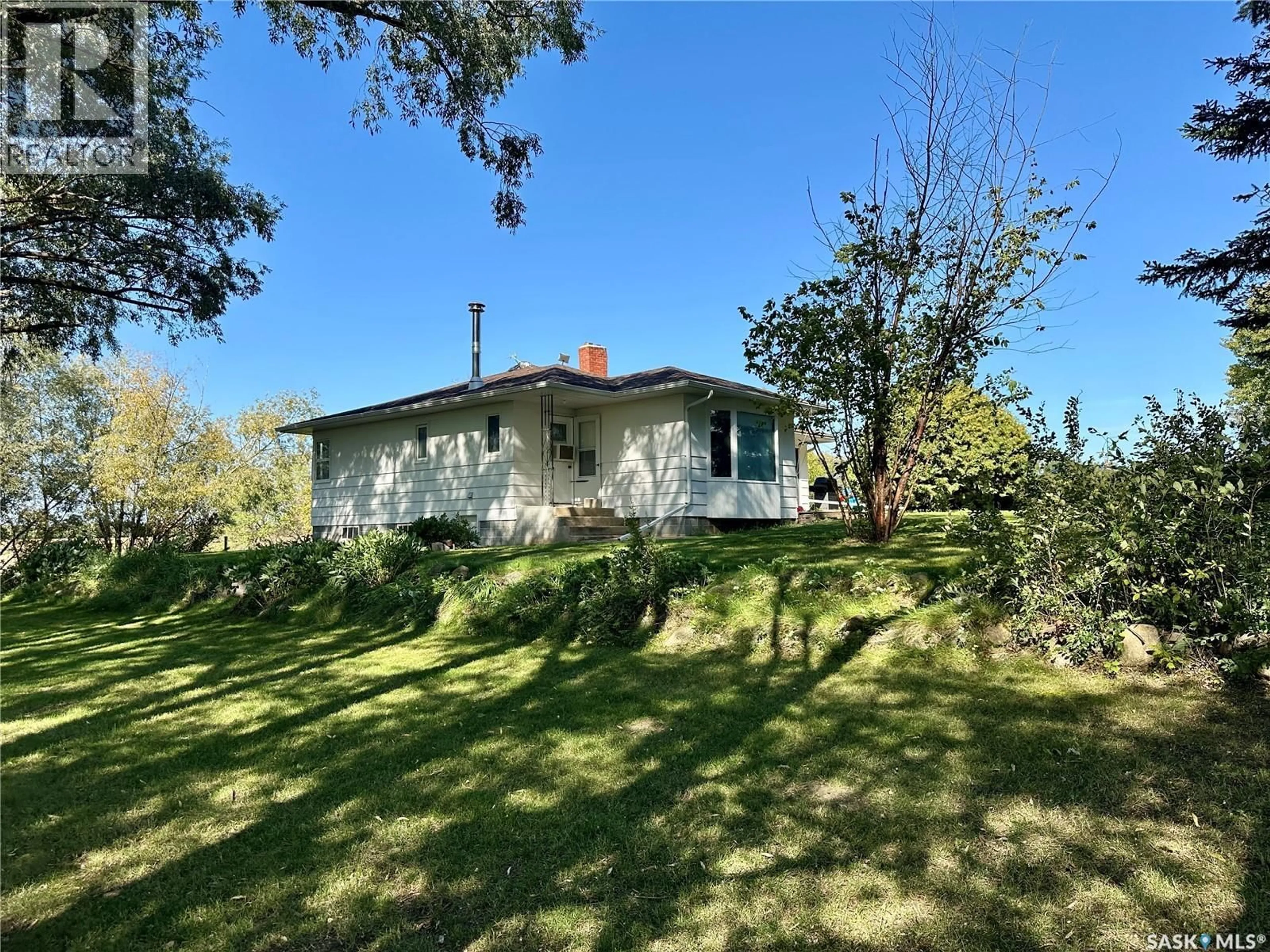 A pic from outside/outdoor area/front of a property/back of a property/a pic from drone, unknown for KH ACREAGE, Keys Rm No. 303 Saskatchewan S0A2V0