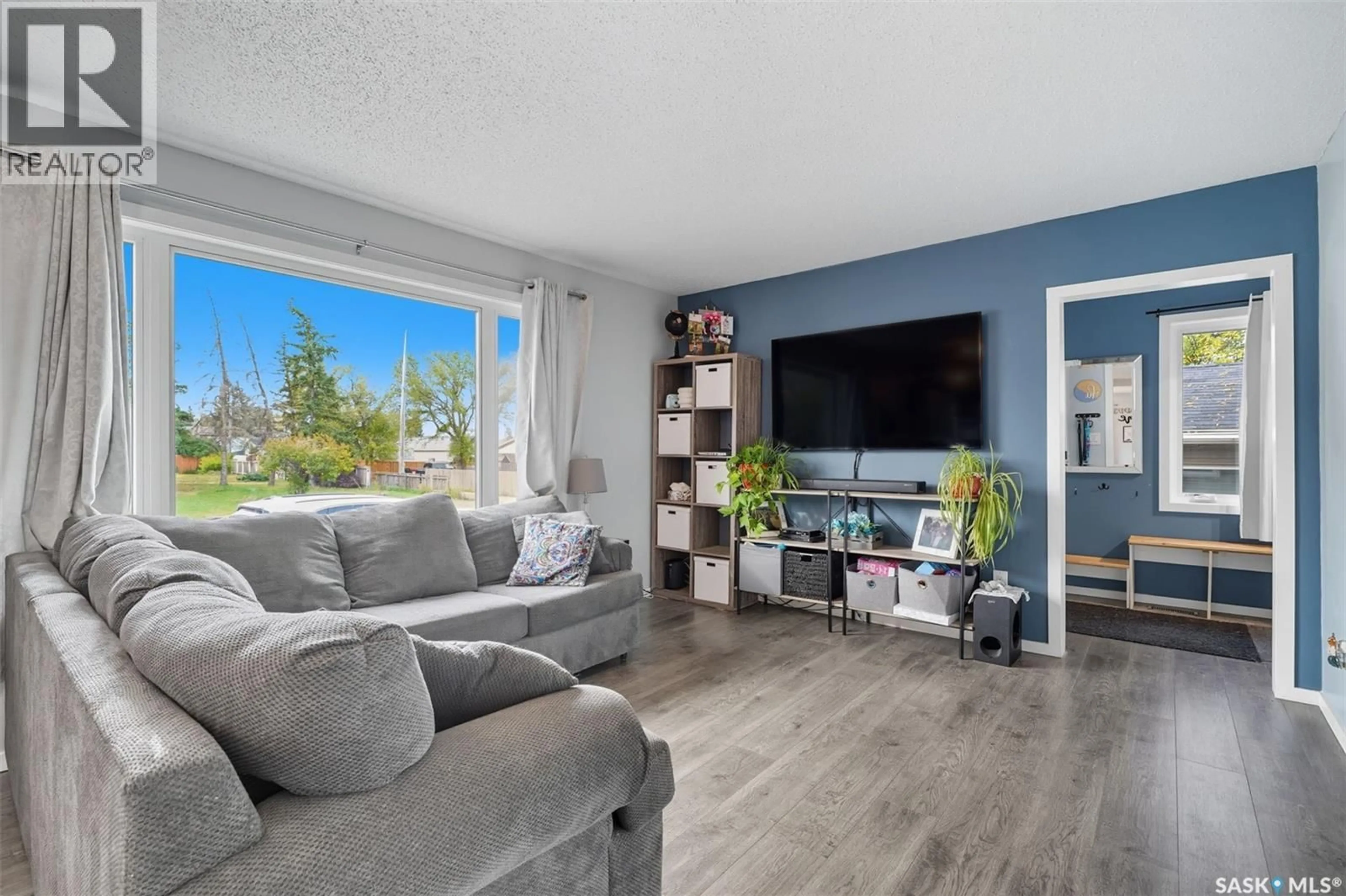 Living room with furniture, unknown for 300 3RD STREET, Delisle Saskatchewan S0L0P0