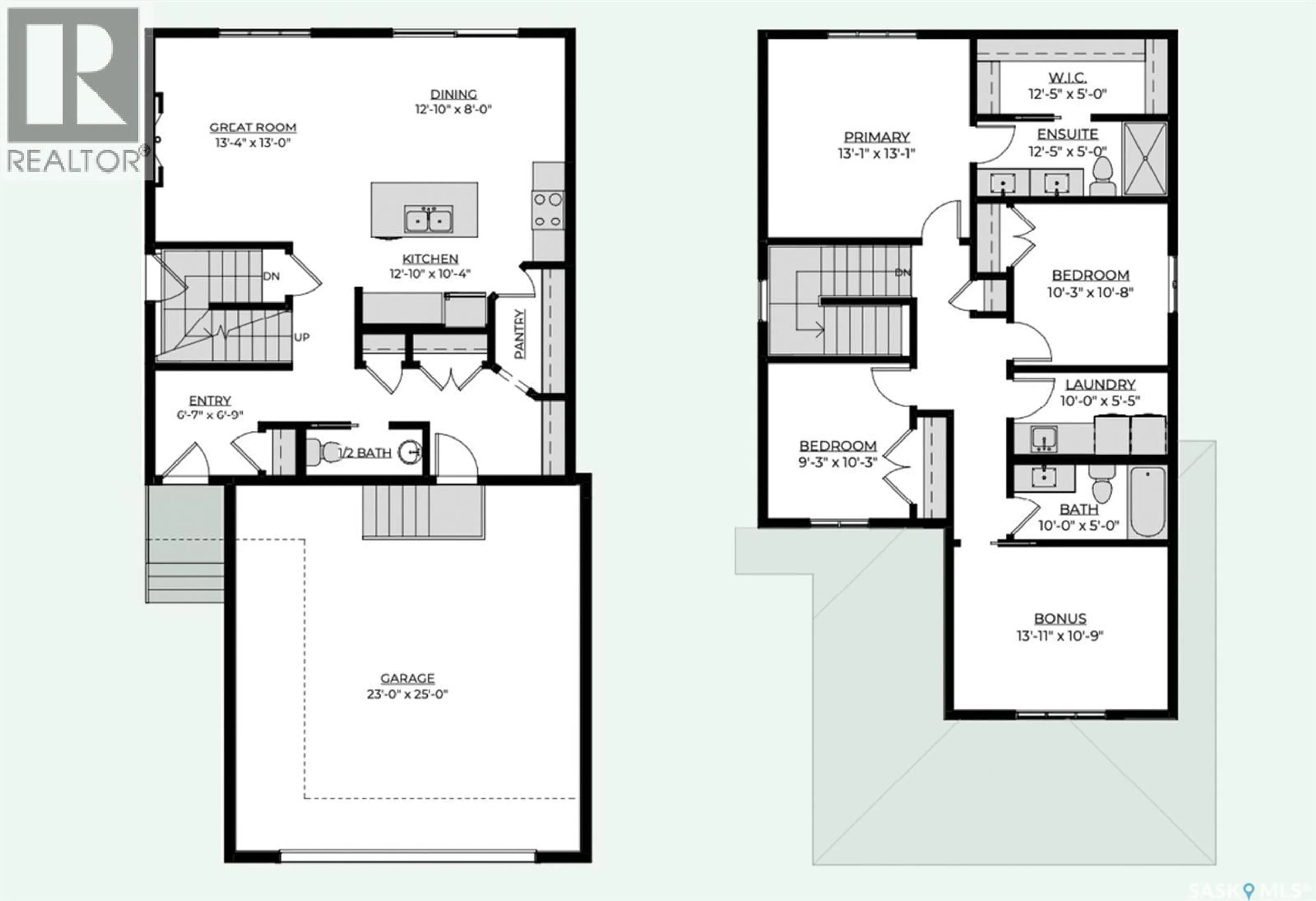 Floor plan for 143 TRAEGER COMMON, Saskatoon Saskatchewan S7V1R3