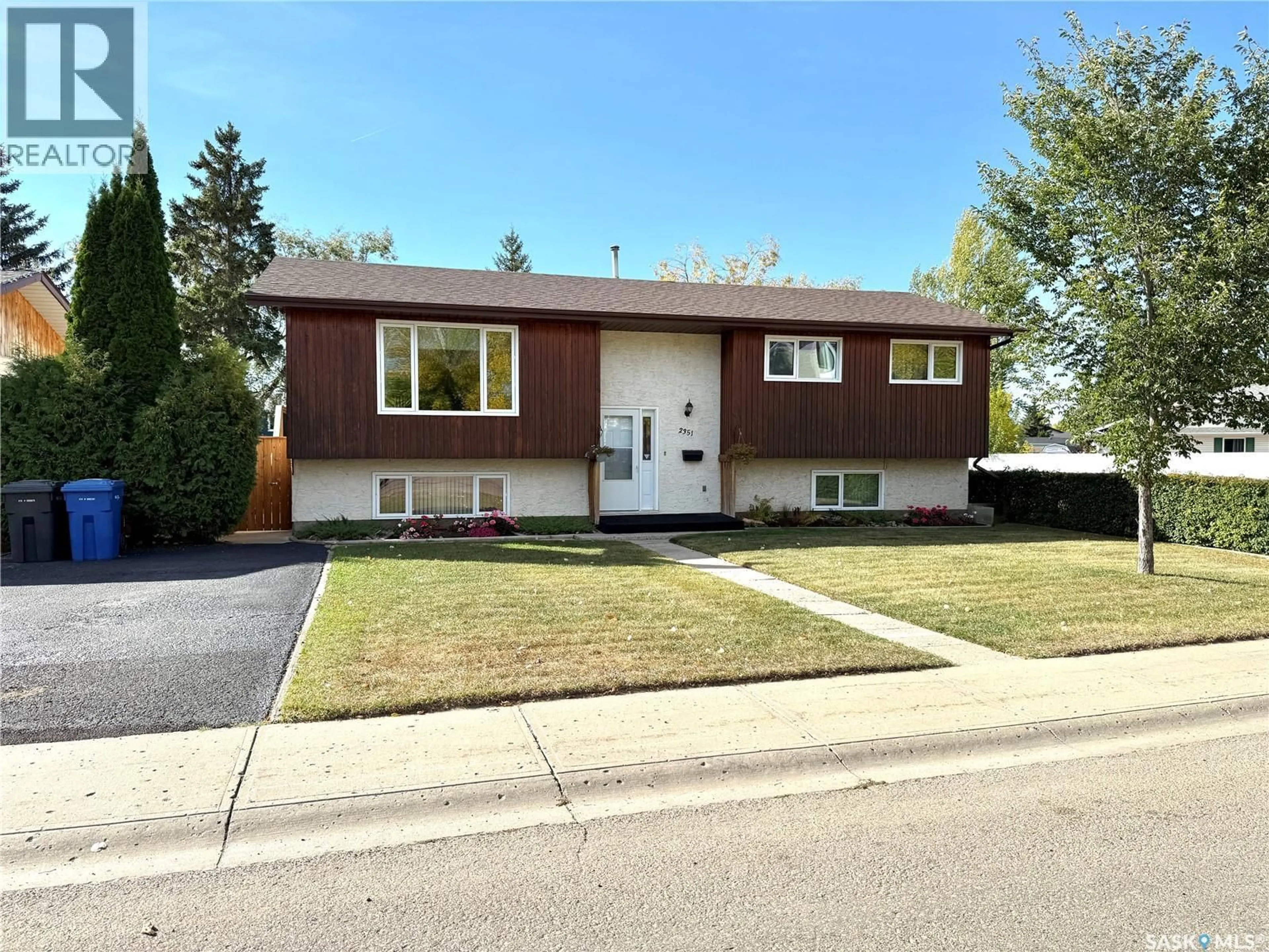 Home with vinyl exterior material, street for 2351 KILDEER DRIVE, North Battleford Saskatchewan S9A3T4