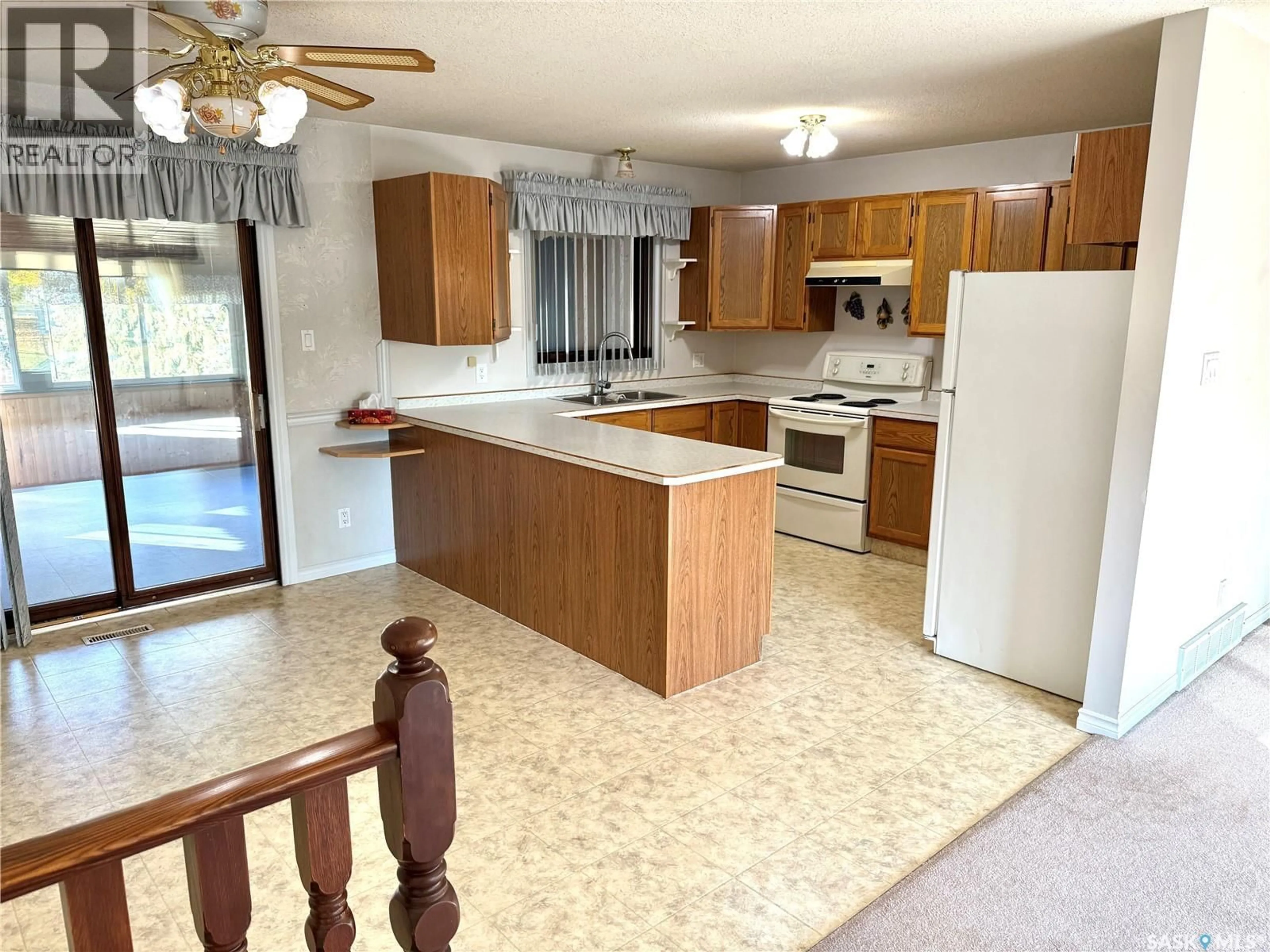 Open concept kitchen, ceramic/tile floor for 2351 KILDEER DRIVE, North Battleford Saskatchewan S9A3T4