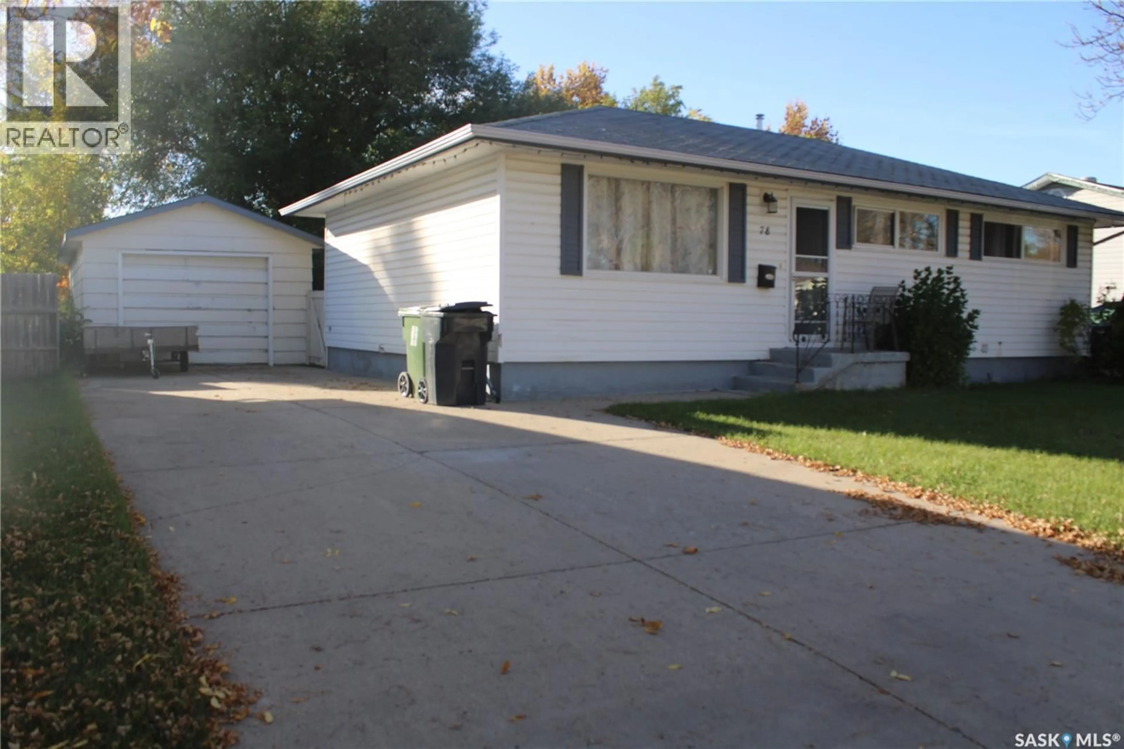 Home with vinyl exterior material, street for 78 BRADBROOKE DRIVE, Yorkton Saskatchewan S3N3K1