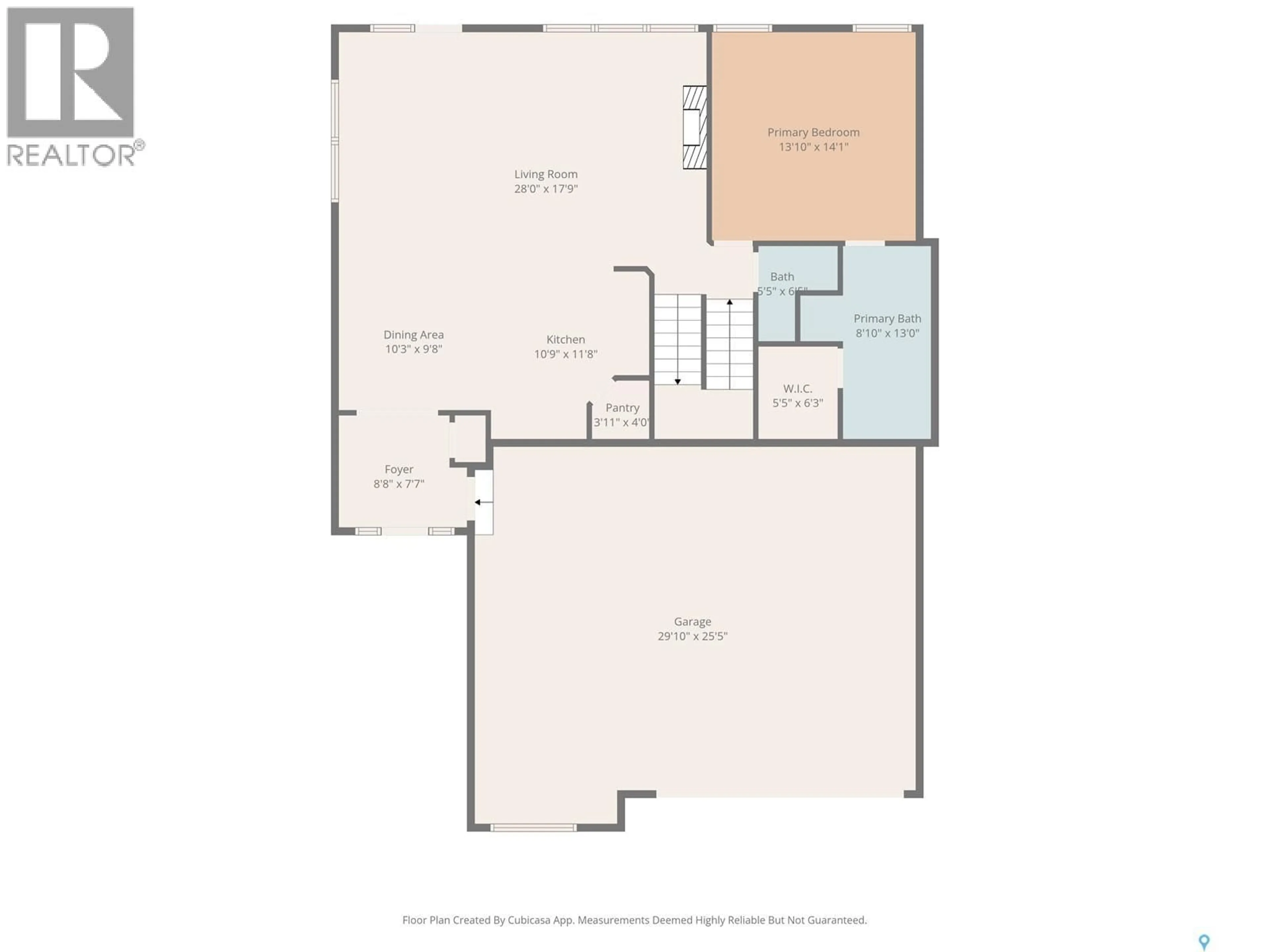 Floor plan for 406 TRIMBLE CRESCENT, Saskatoon Saskatchewan S7W0E1