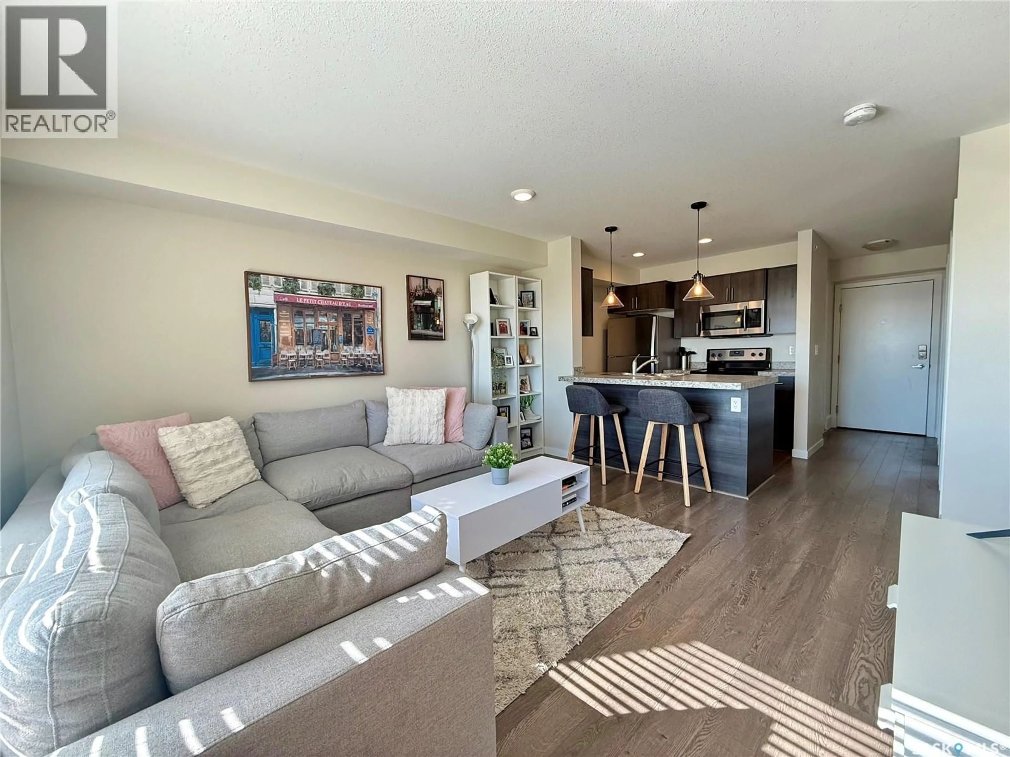 Living room with furniture, unknown for 5500 - 1425 MITCHINSON WAY, Regina Saskatchewan S4W0N9