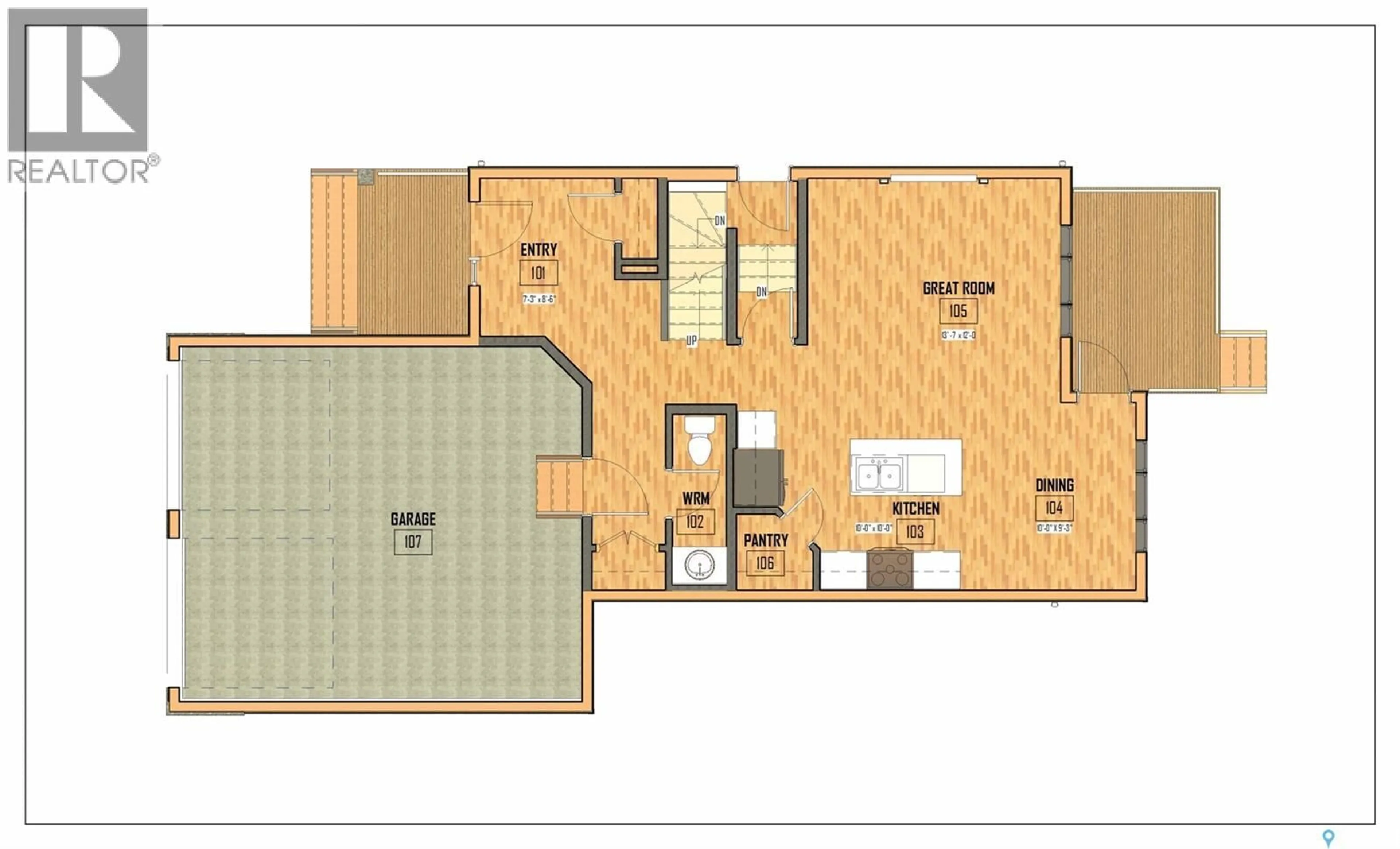 Floor plan for 403 STROMBERG CRESCENT, Saskatoon Saskatchewan S7L7P1