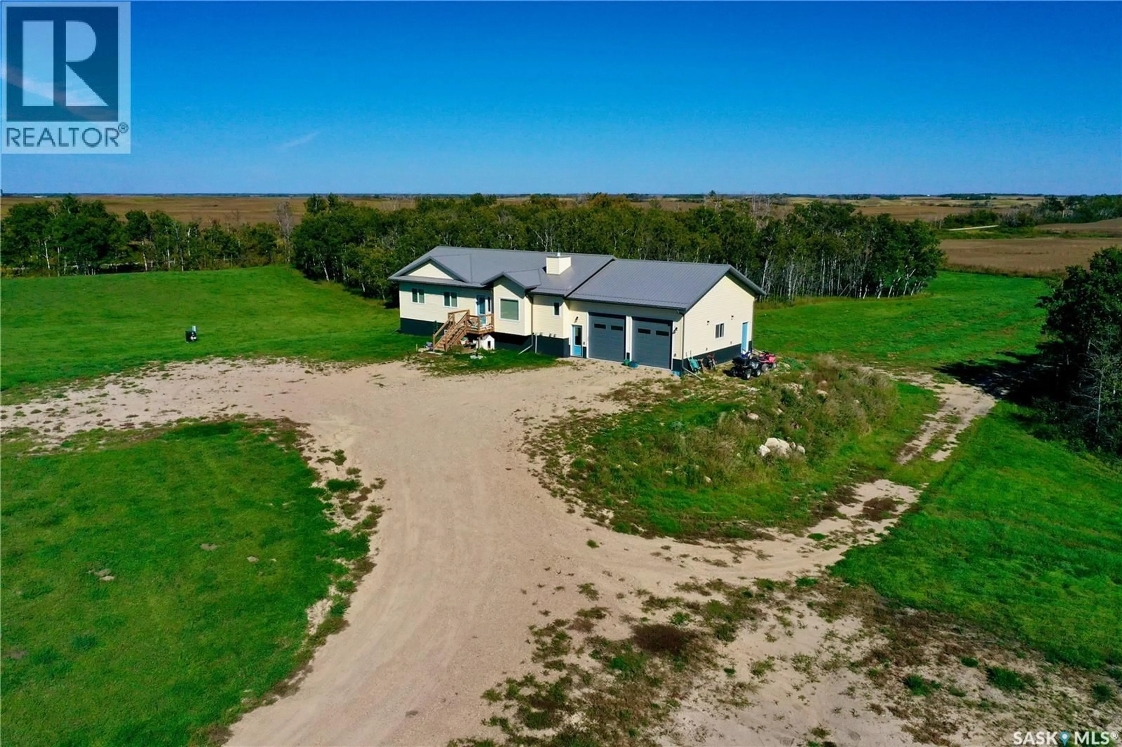 A pic from outside/outdoor area/front of a property/back of a property/a pic from drone, building for NATURES EDGE ACRES, Fertile Belt Rm No. 183 Saskatchewan S0A0X0
