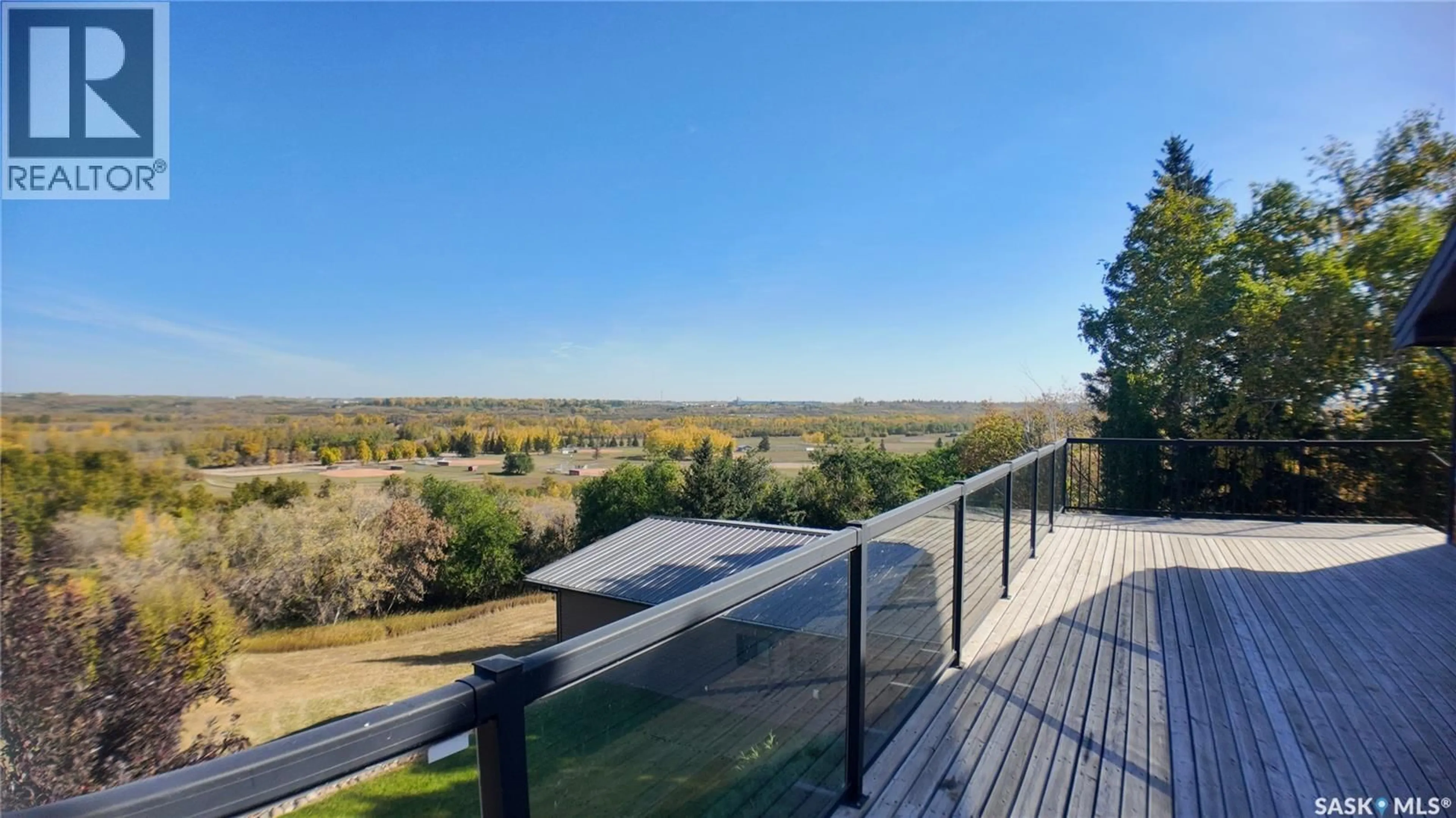 A pic from outside/outdoor area/front of a property/back of a property/a pic from drone, water/lake/river/ocean view for 6 1ST AVENUE, Battleford Saskatchewan S0M0E0