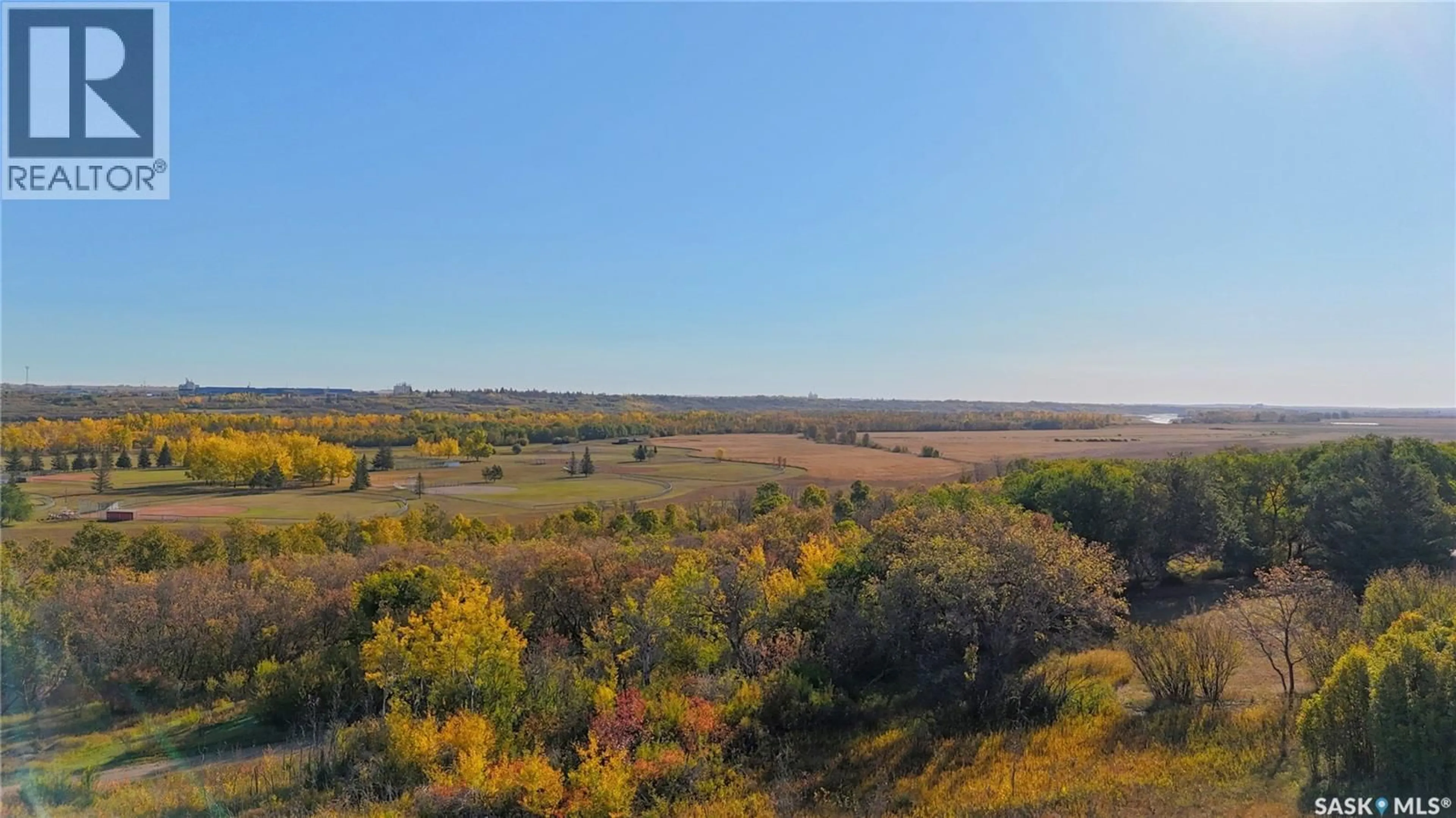 A pic from outside/outdoor area/front of a property/back of a property/a pic from drone, water/lake/river/ocean view for 6 1ST AVENUE, Battleford Saskatchewan S0M0E0