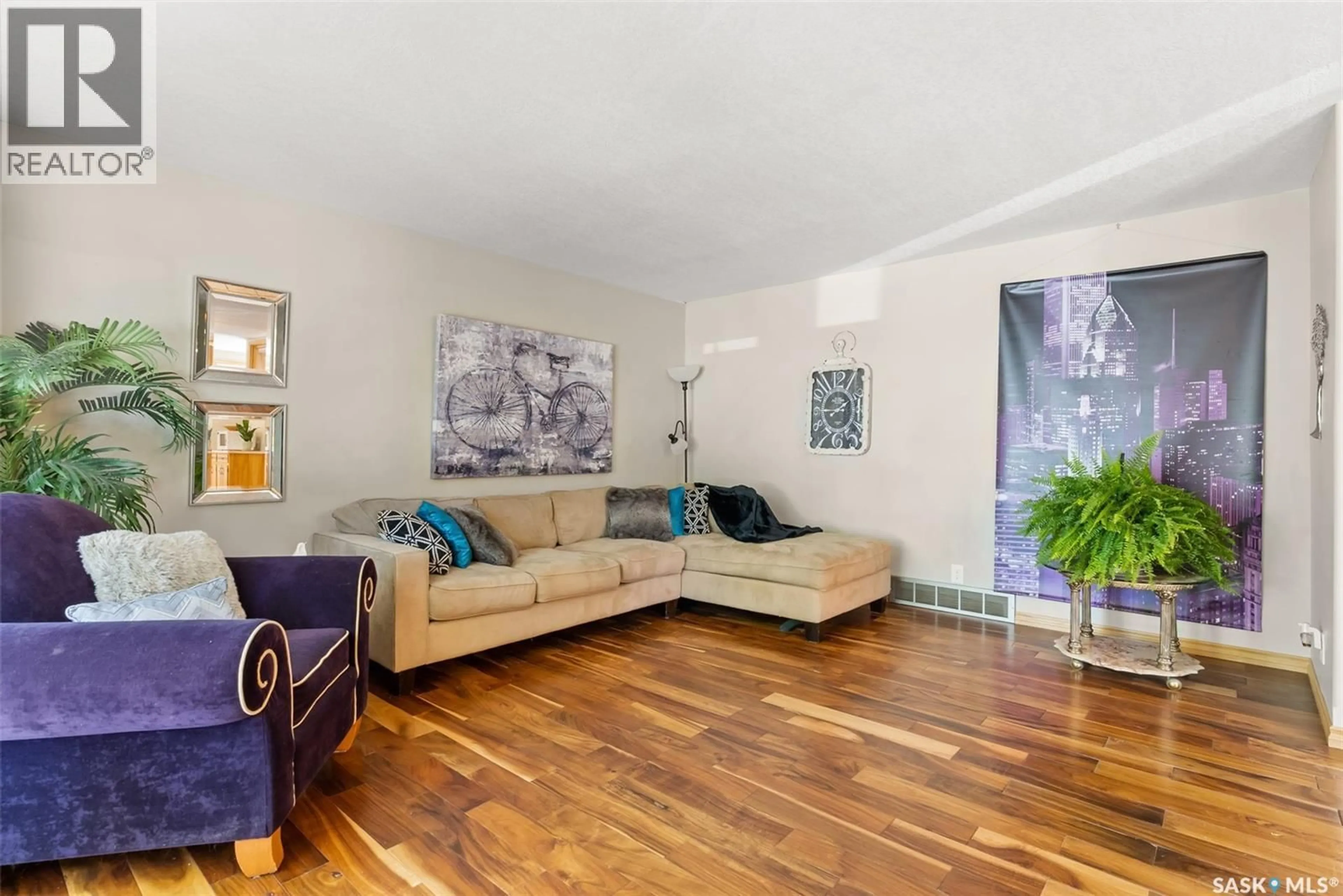 Living room with furniture, unknown for 49 MCCORMICK CRESCENT, Regina Saskatchewan S4T6J9