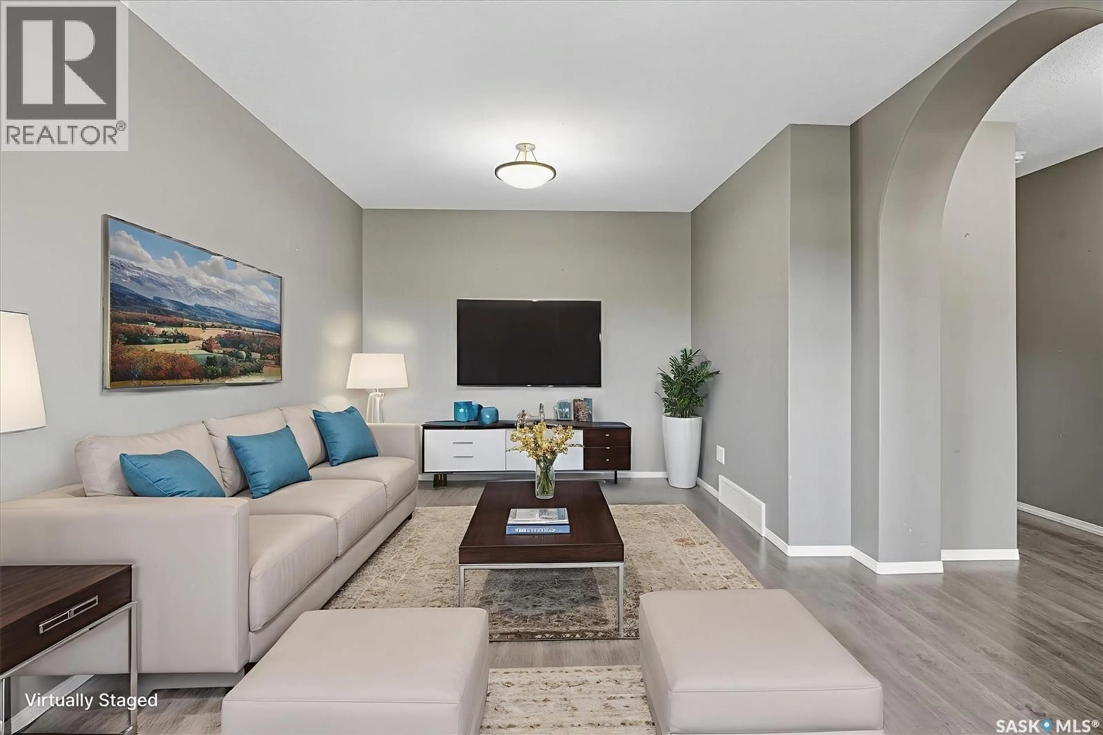 Living room with furniture, unknown for 150 - 553 LANGLOIS WAY, Saskatoon Saskatchewan S7T0L2