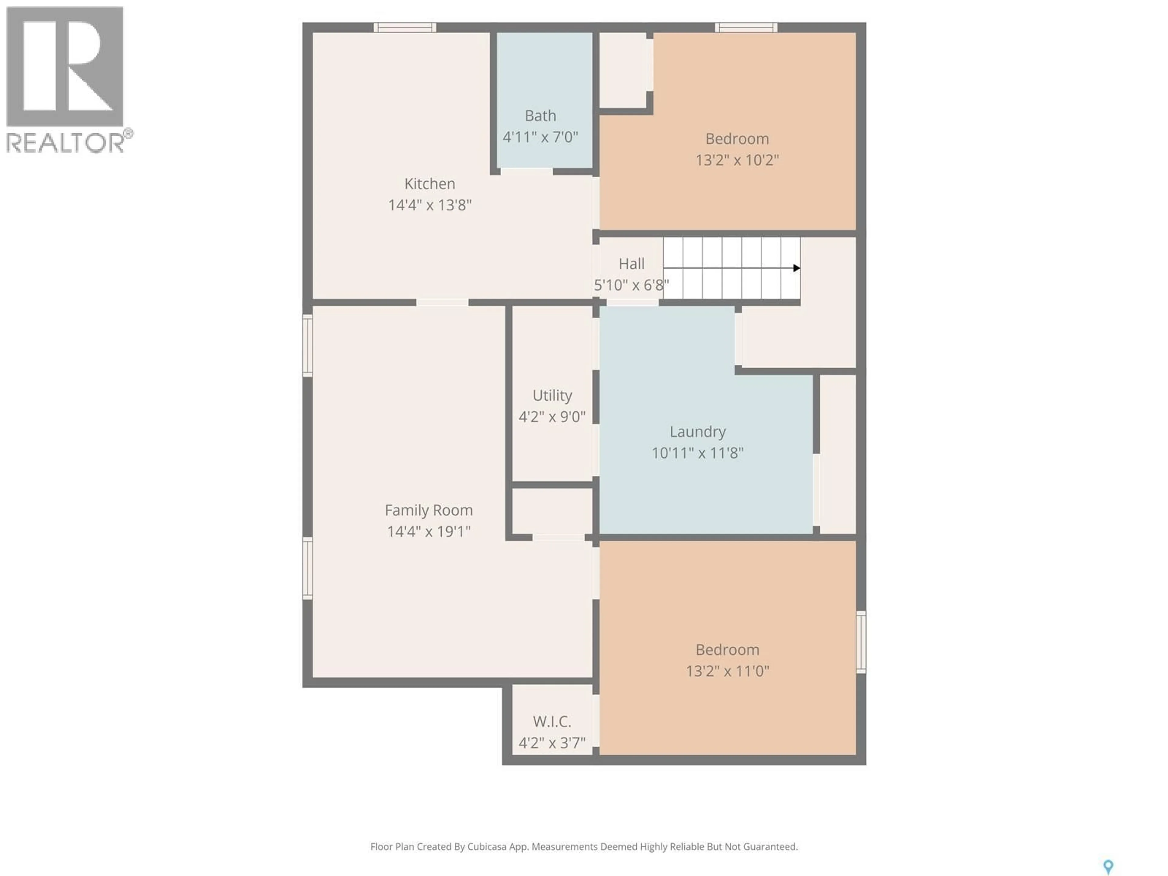 Floor plan for 1328 MAIN STREET, Saskatoon Saskatchewan S7H0L4