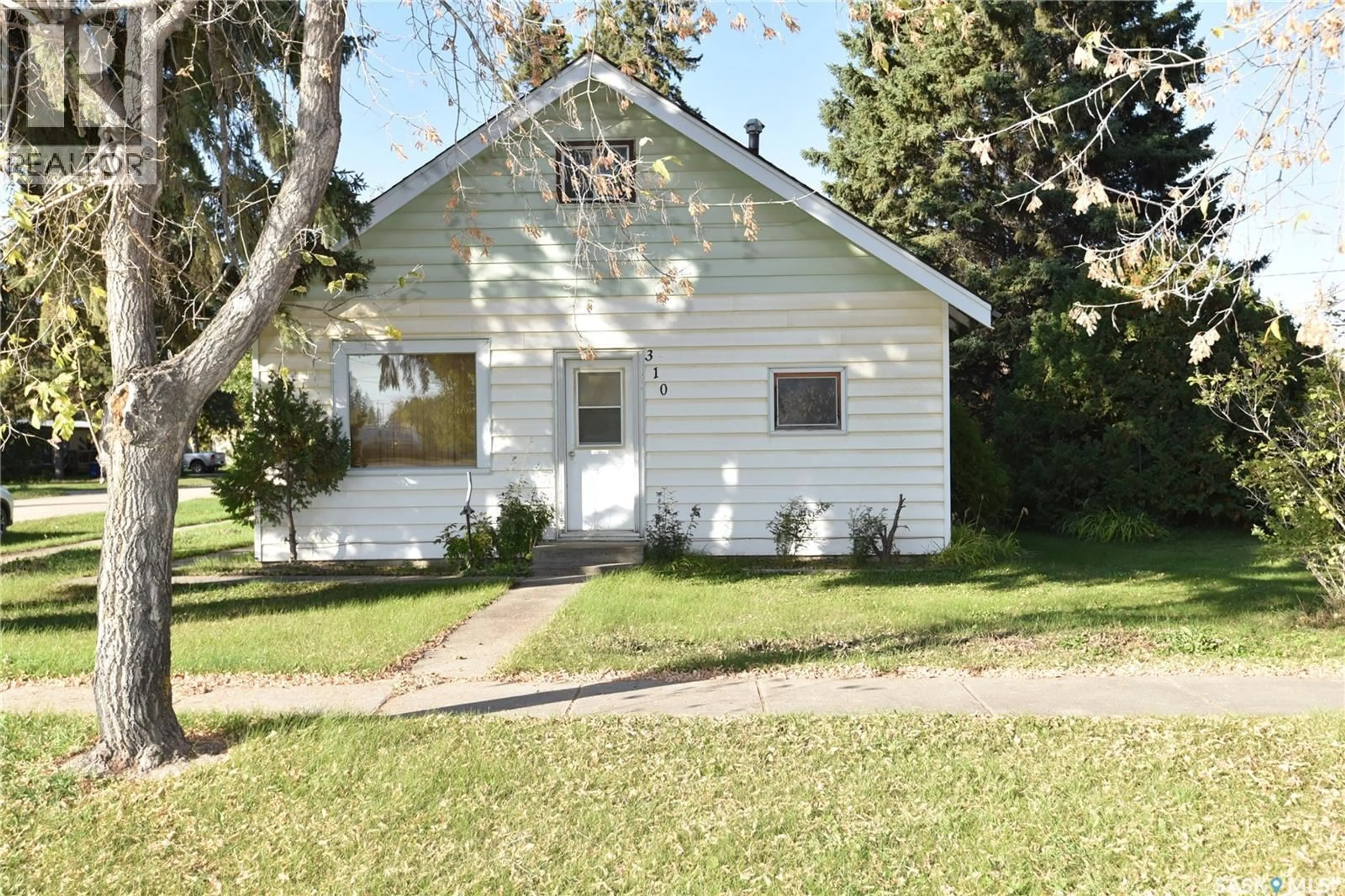 Home with vinyl exterior material, street for 310 MAIN STREET, White Fox Saskatchewan S0J3B0