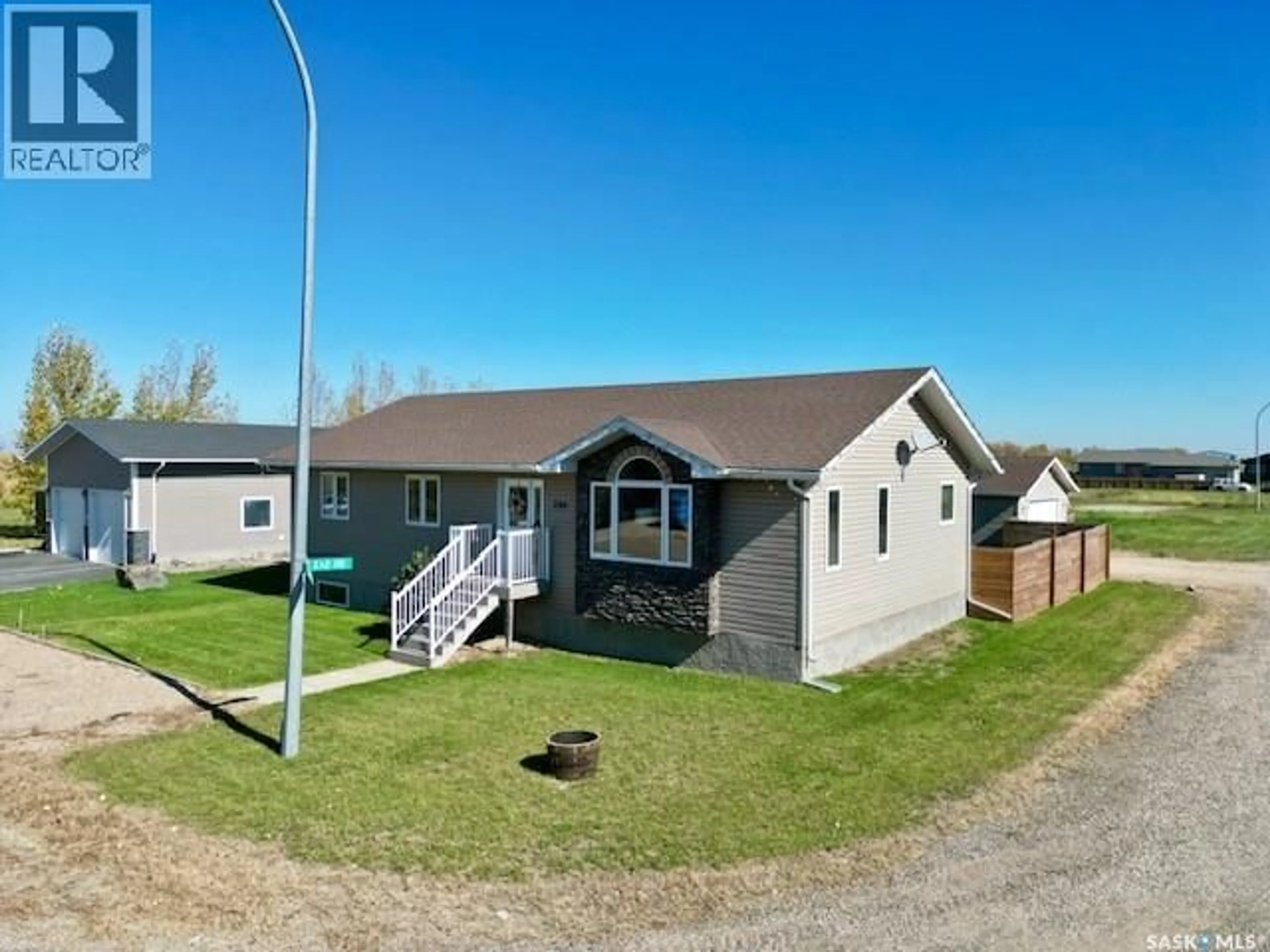 A pic from outside/outdoor area/front of a property/back of a property/a pic from drone, street for 209 CARTER STREET, Mclean Saskatchewan S0G3E0