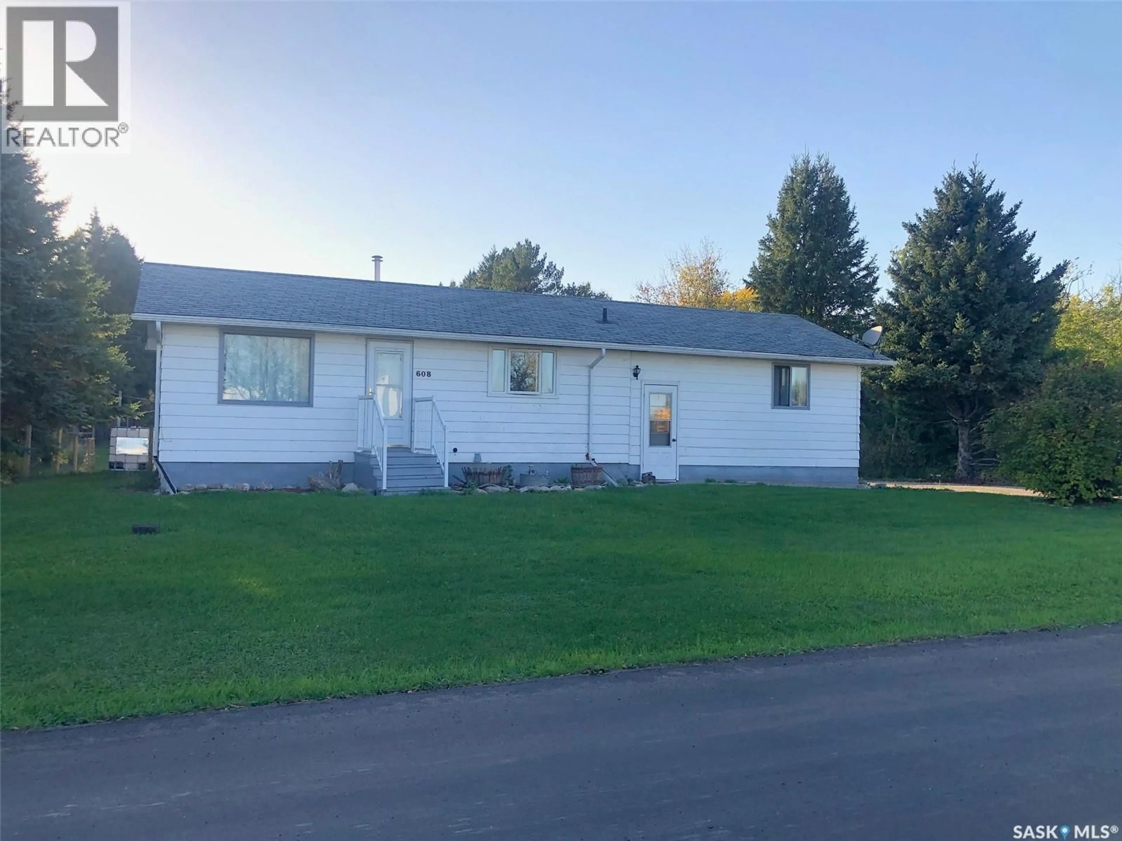 Home with vinyl exterior material, street for 608 2ND AVENUE, Buchanan Saskatchewan S0A0J0