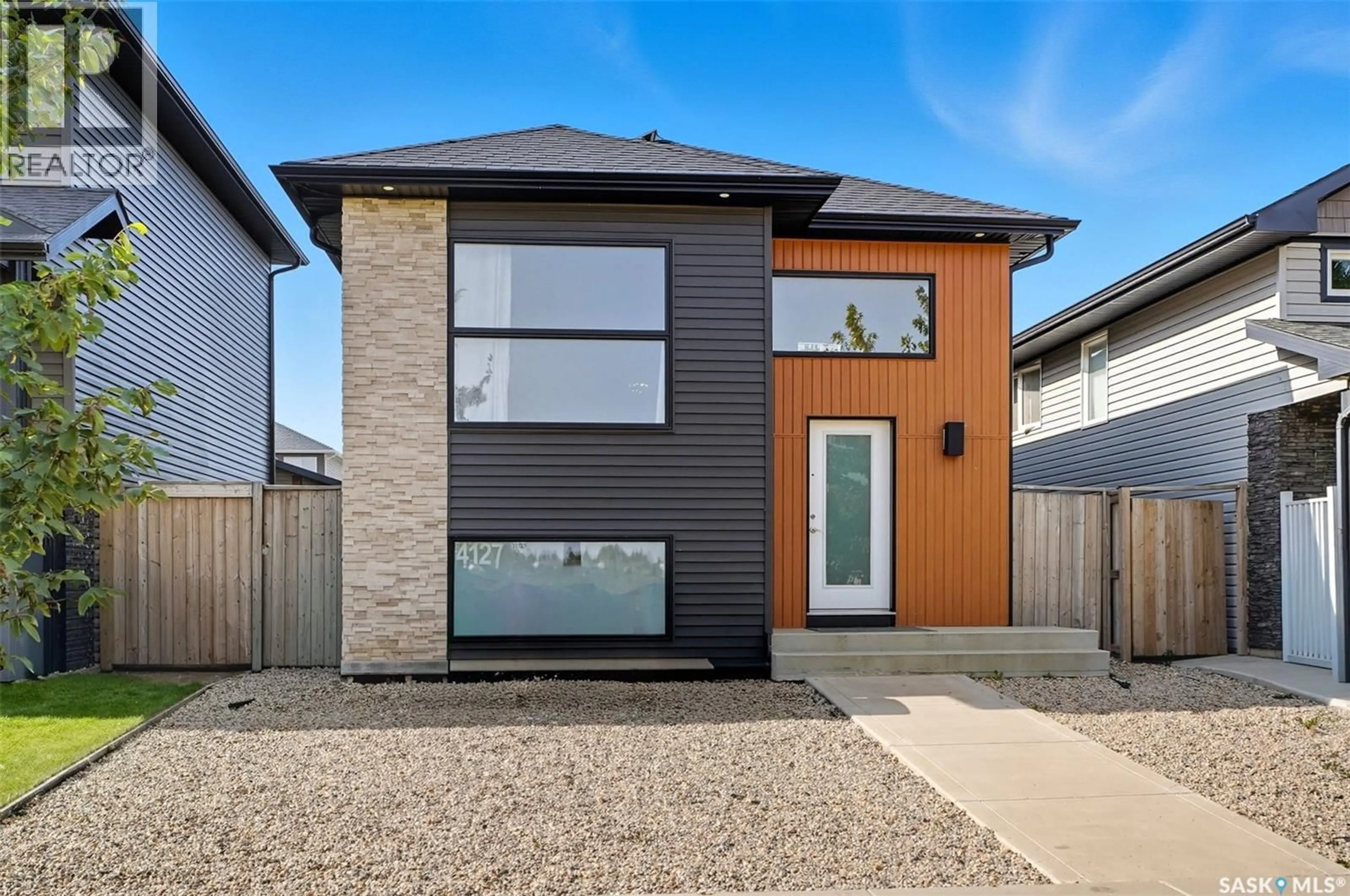 Home with brick exterior material, street for 4127 33RD STREET, Saskatoon Saskatchewan S7R0M4