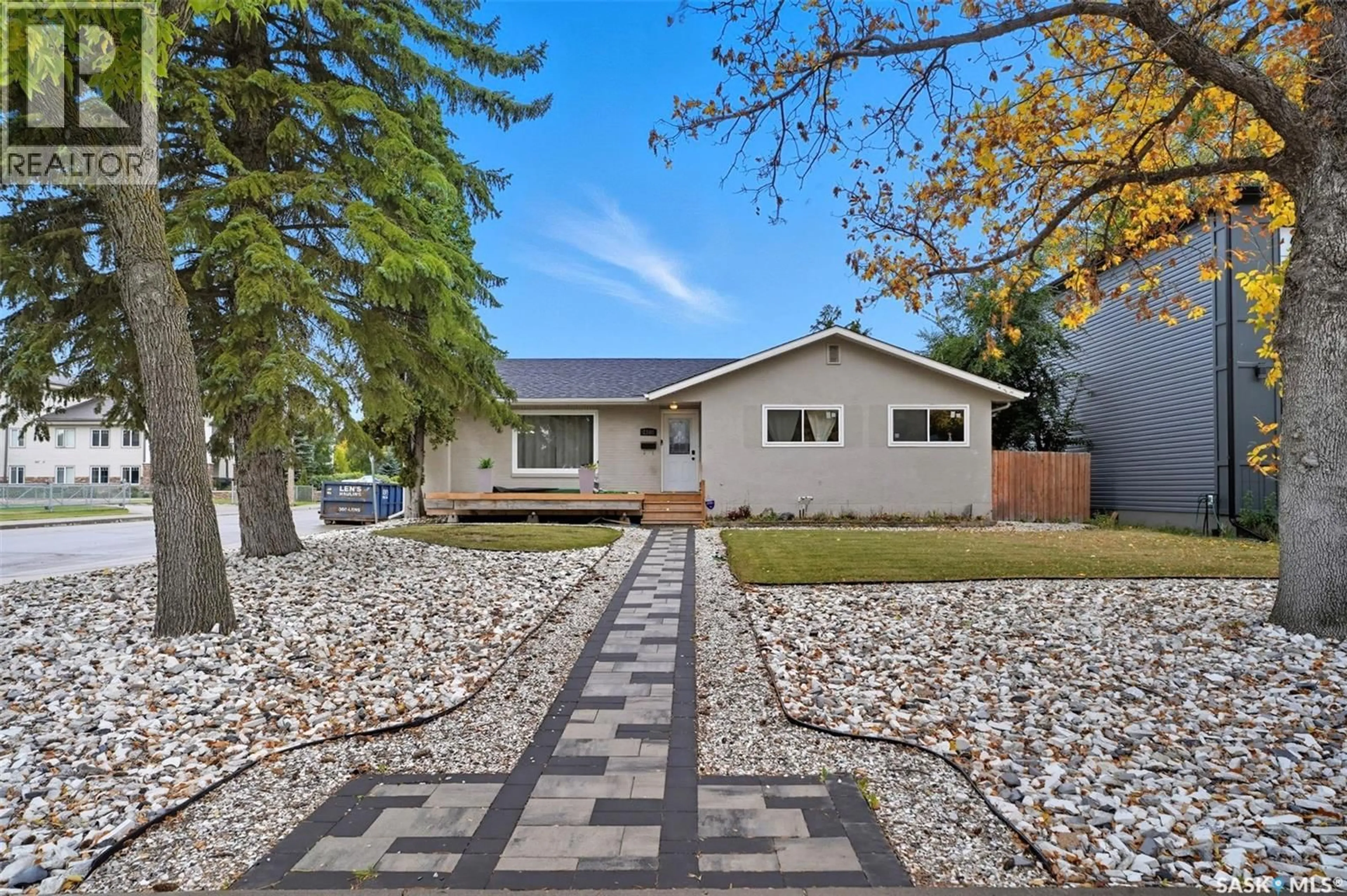 Home with vinyl exterior material, street for 2340 HAULTAIN AVENUE, Saskatoon Saskatchewan S7J1R1