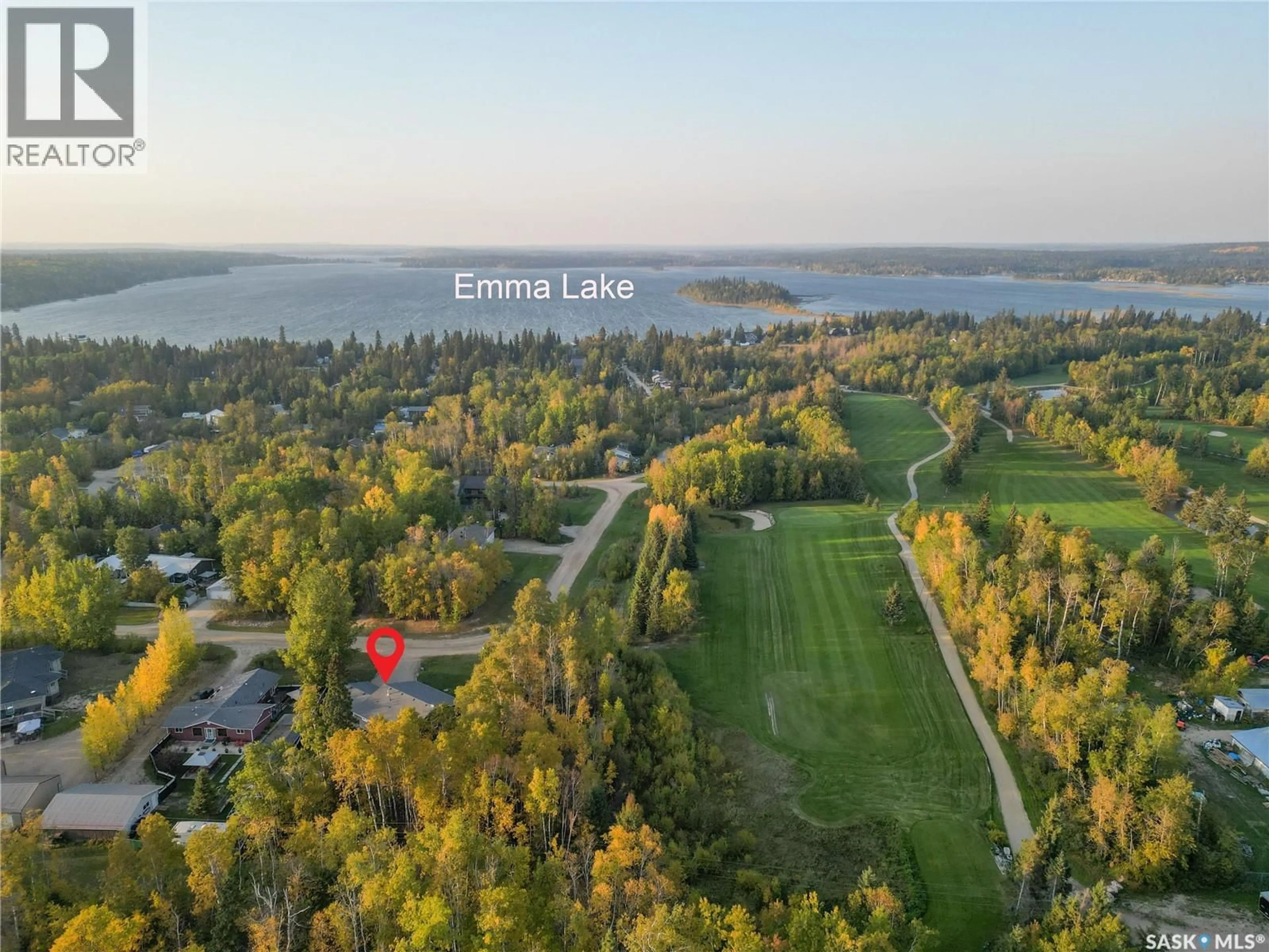 A pic from outside/outdoor area/front of a property/back of a property/a pic from drone, water/lake/river/ocean view for 105 CRESTVIEW DRIVE, Lakeland Rm No. 521 Saskatchewan S0J0N0