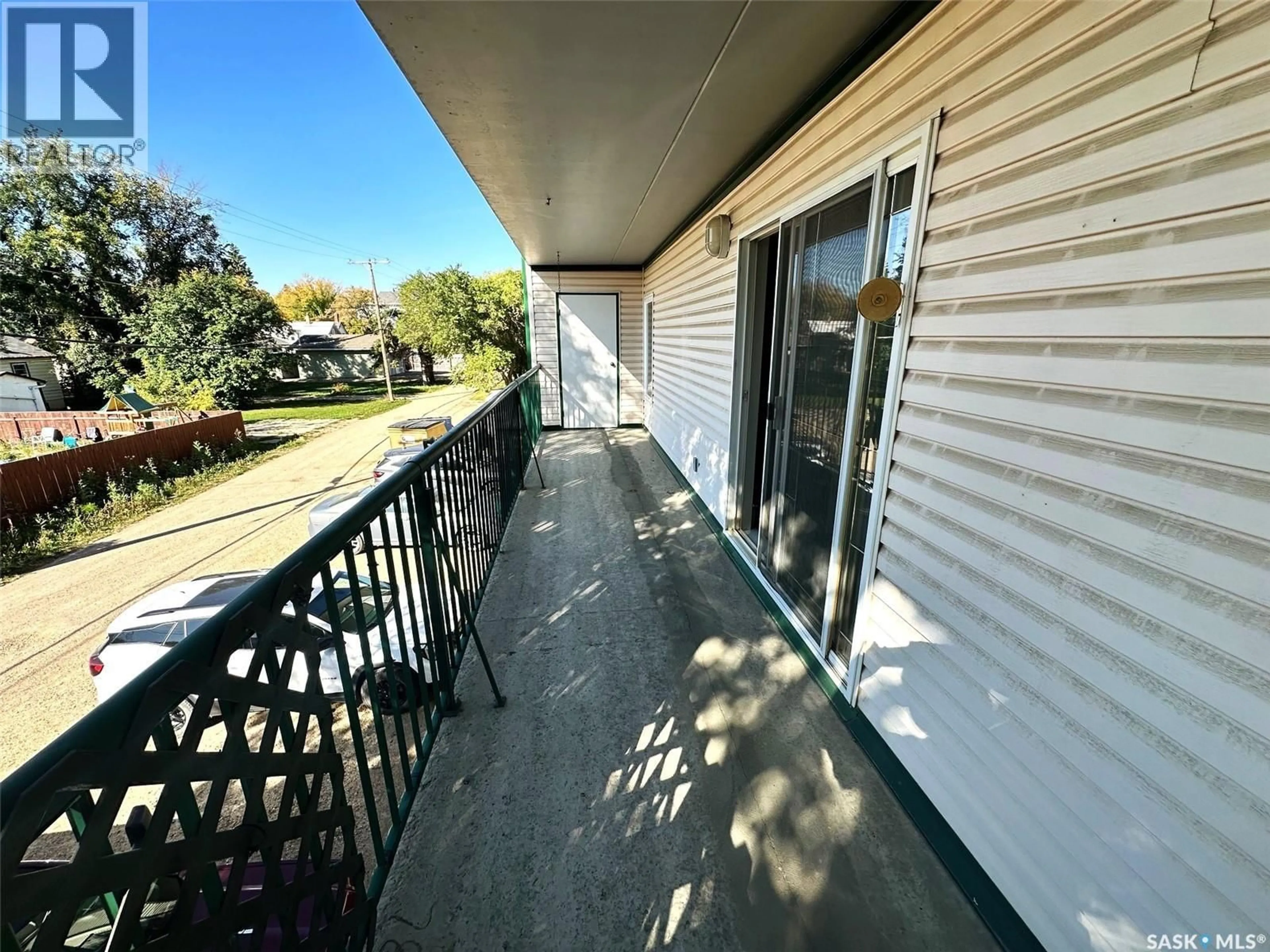 Balcony in the apartment, water/lake/river/ocean view for W - 204 201 STOVEL AVENUE, Melfort Saskatchewan S0E1A0