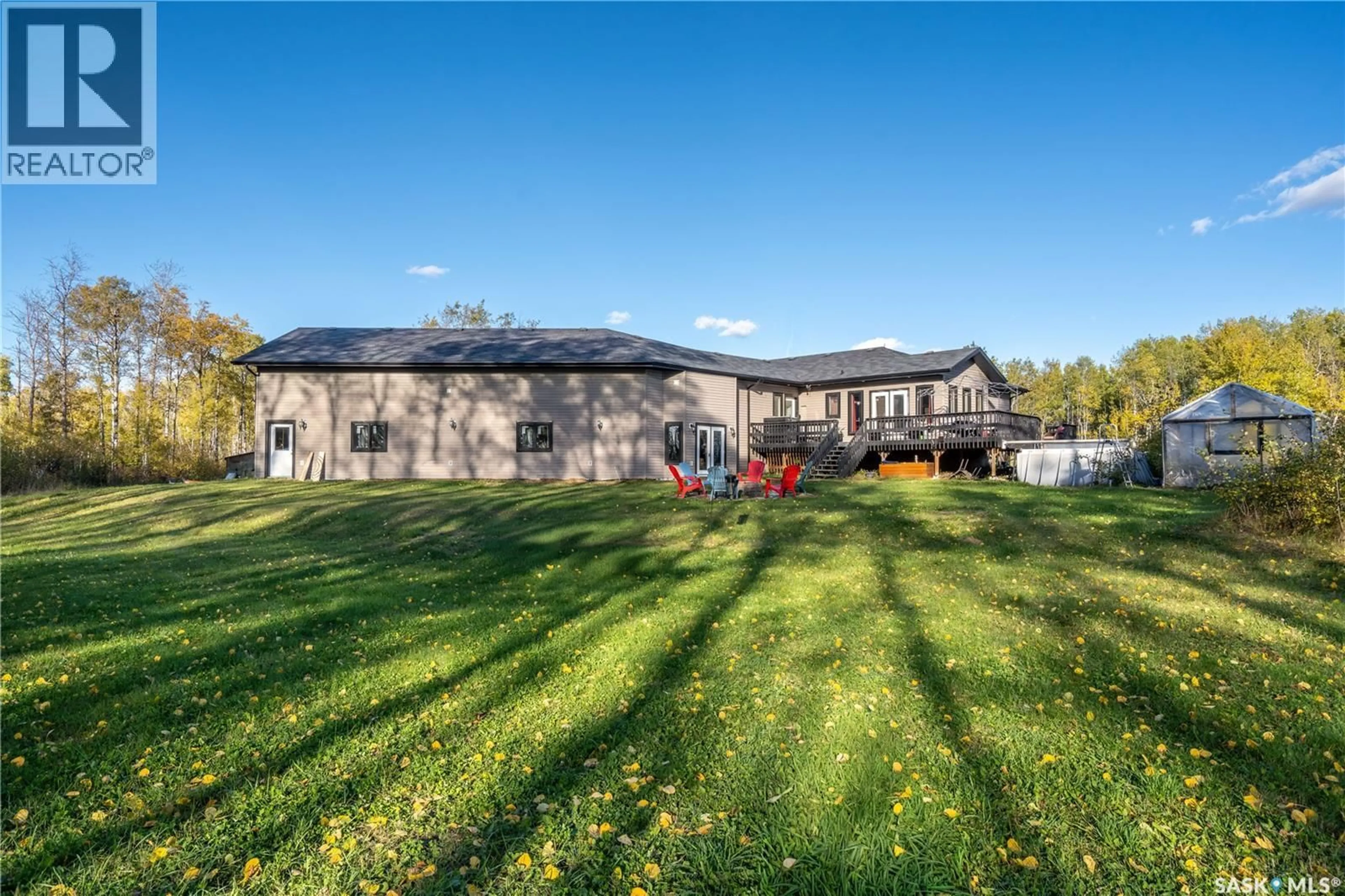 A pic from outside/outdoor area/front of a property/back of a property/a pic from drone, building for 61476 RR 3263, Beaver River Rm No. 622 Saskatchewan S0M2K0