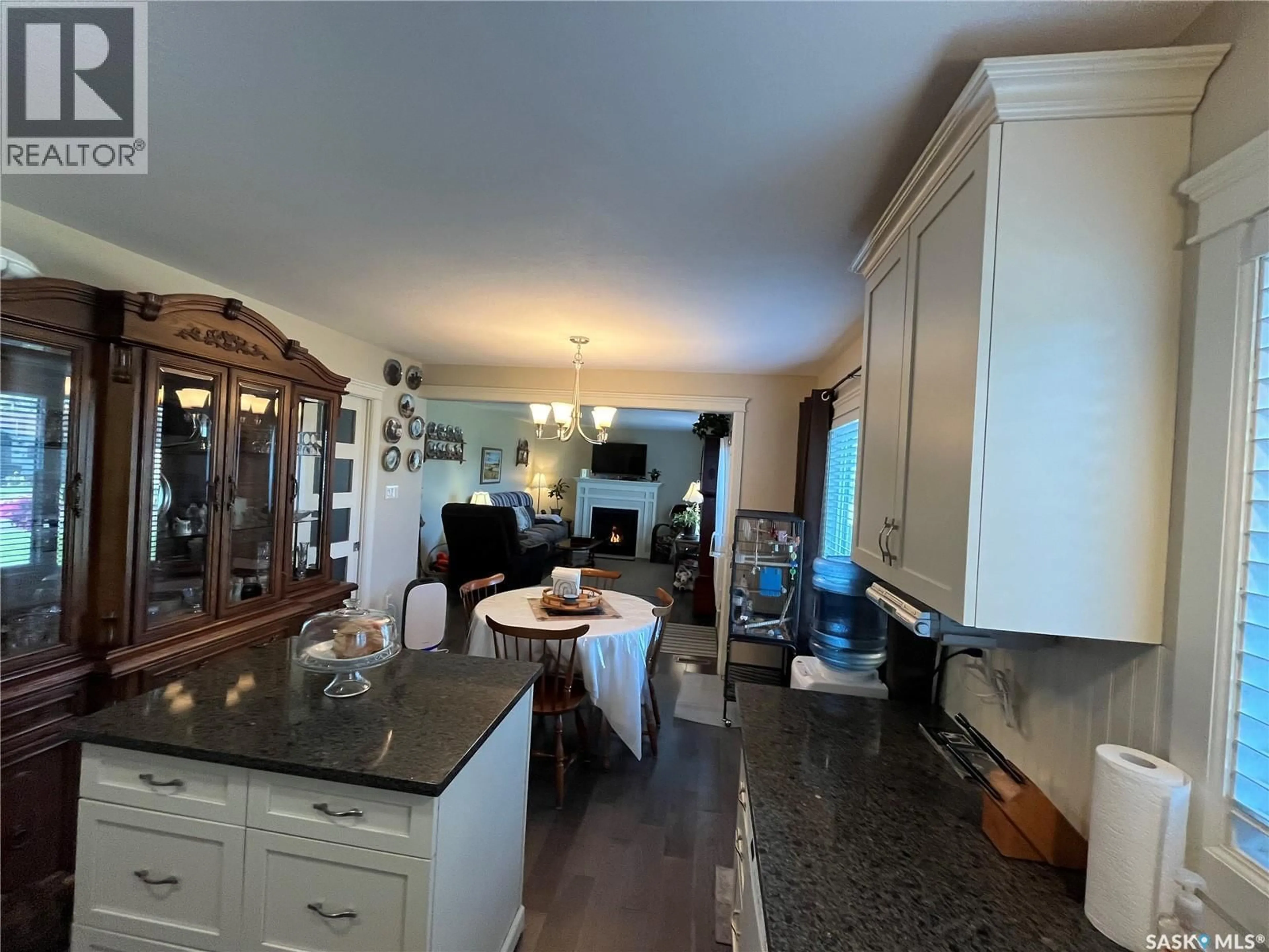 Open concept kitchen, ceramic/tile floor for 536 STANLEY STREET, Esterhazy Saskatchewan S0A0X0