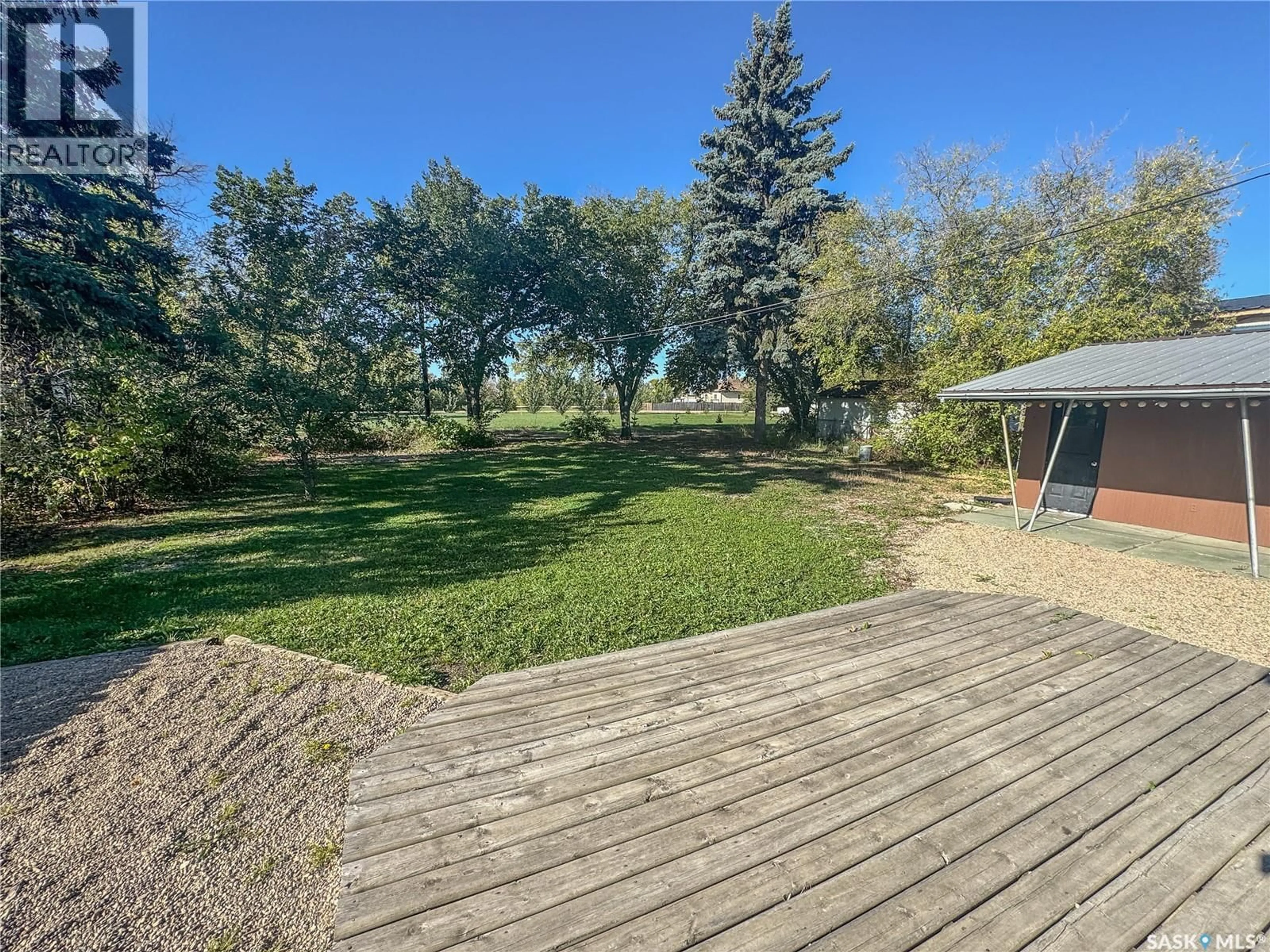 A pic from outside/outdoor area/front of a property/back of a property/a pic from drone, water/lake/river/ocean view for 806 HOUGHTON STREET, Indian Head Saskatchewan S0G2K0